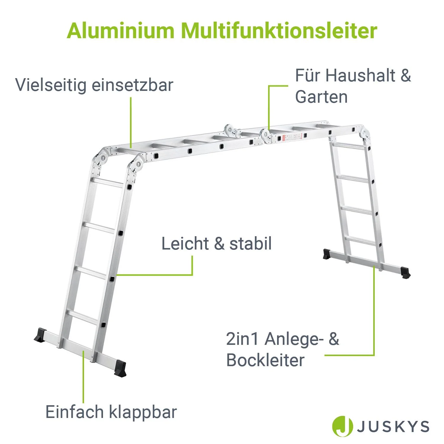 Aluminium Multifunktionsleiter - Image 13