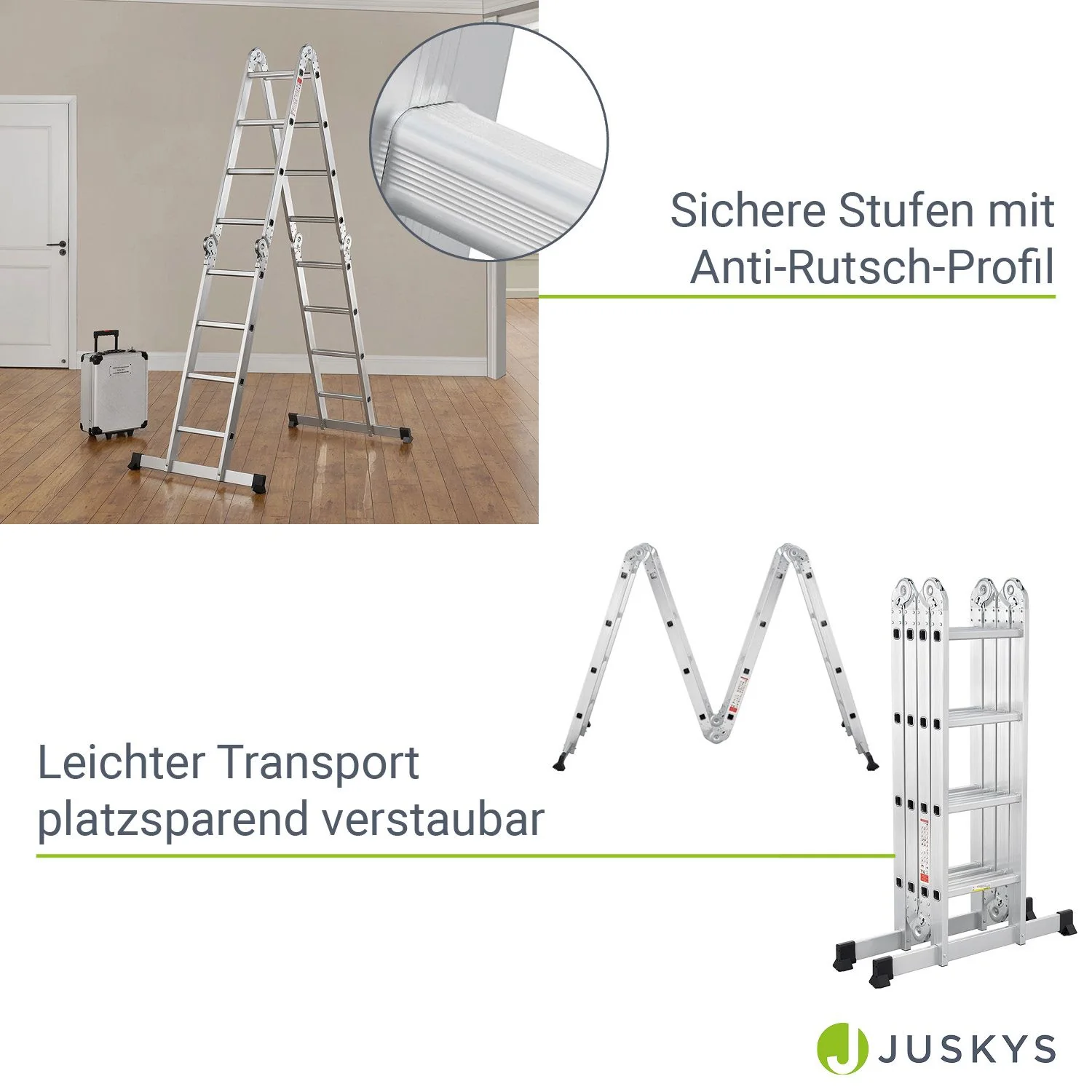 Aluminium Multifunktionsleiter - Image 15