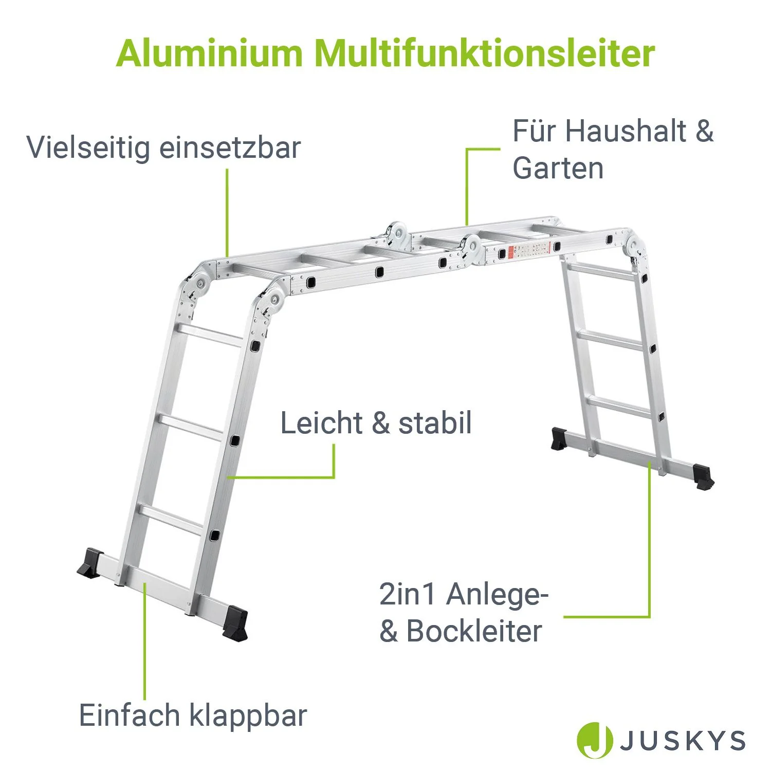 Aluminium Multifunktionsleiter - Image 3