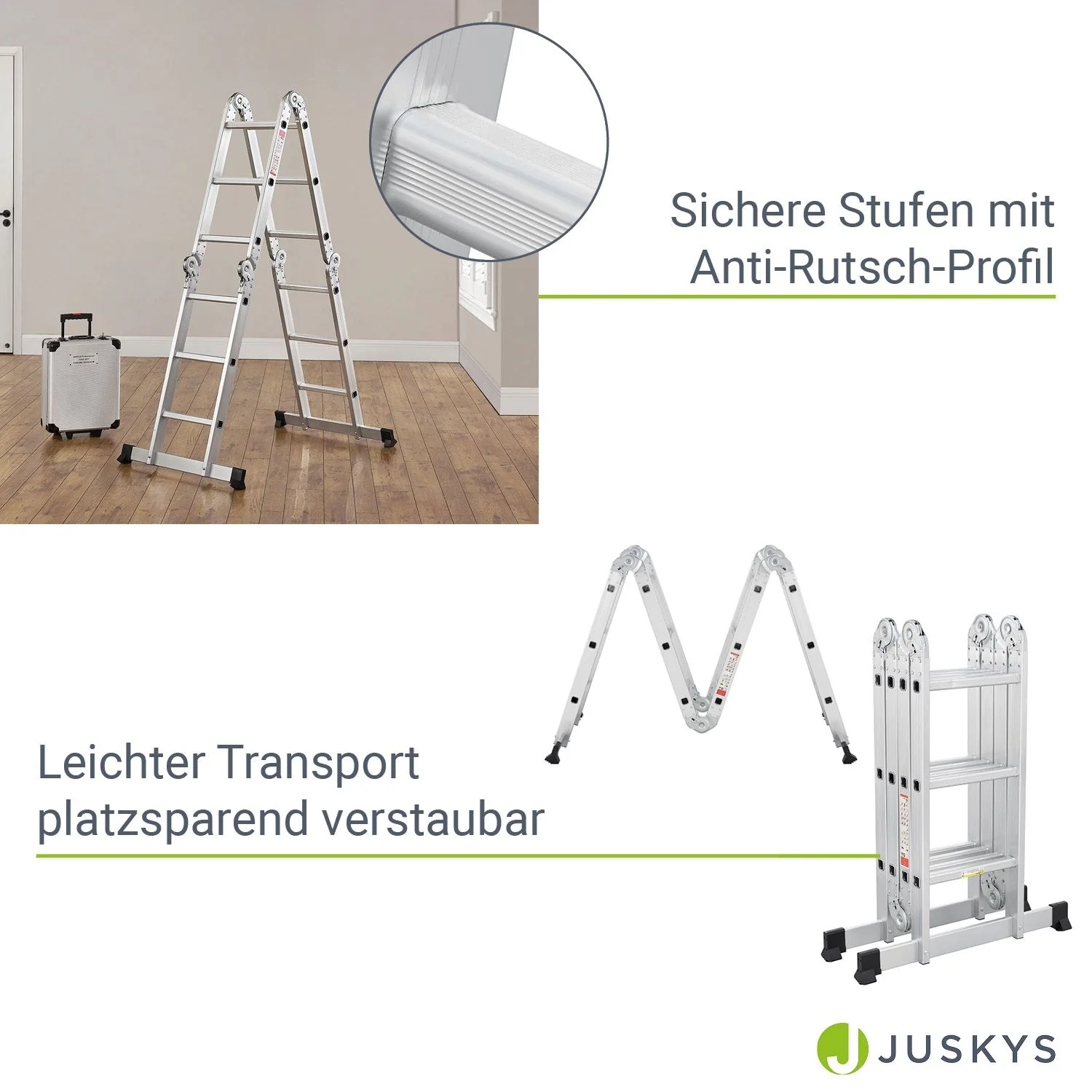 Aluminium Multifunktionsleiter - Image 5