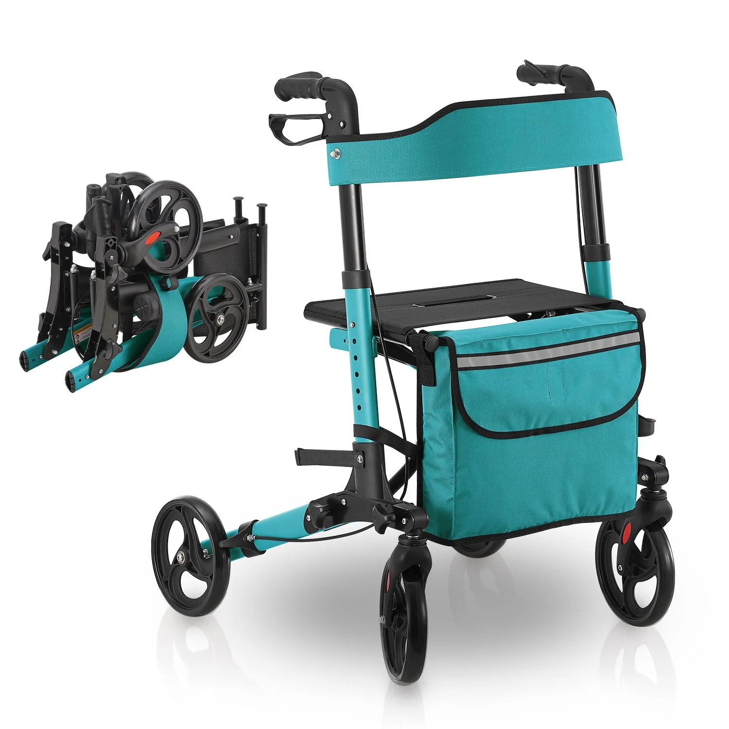 Aluminium Rollator Vital mit Sitz - Image 31