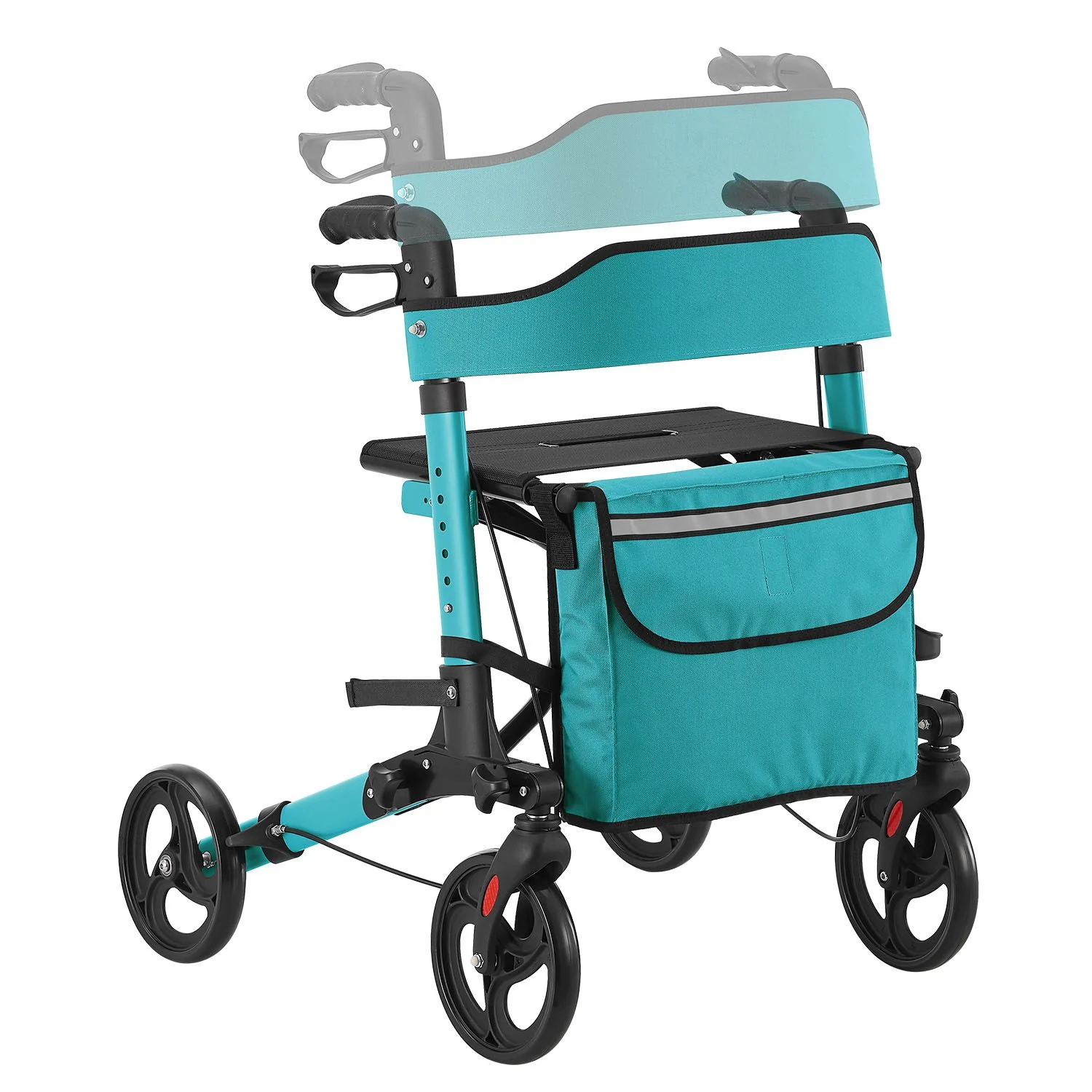Aluminium Rollator Vital mit Sitz - Image 37