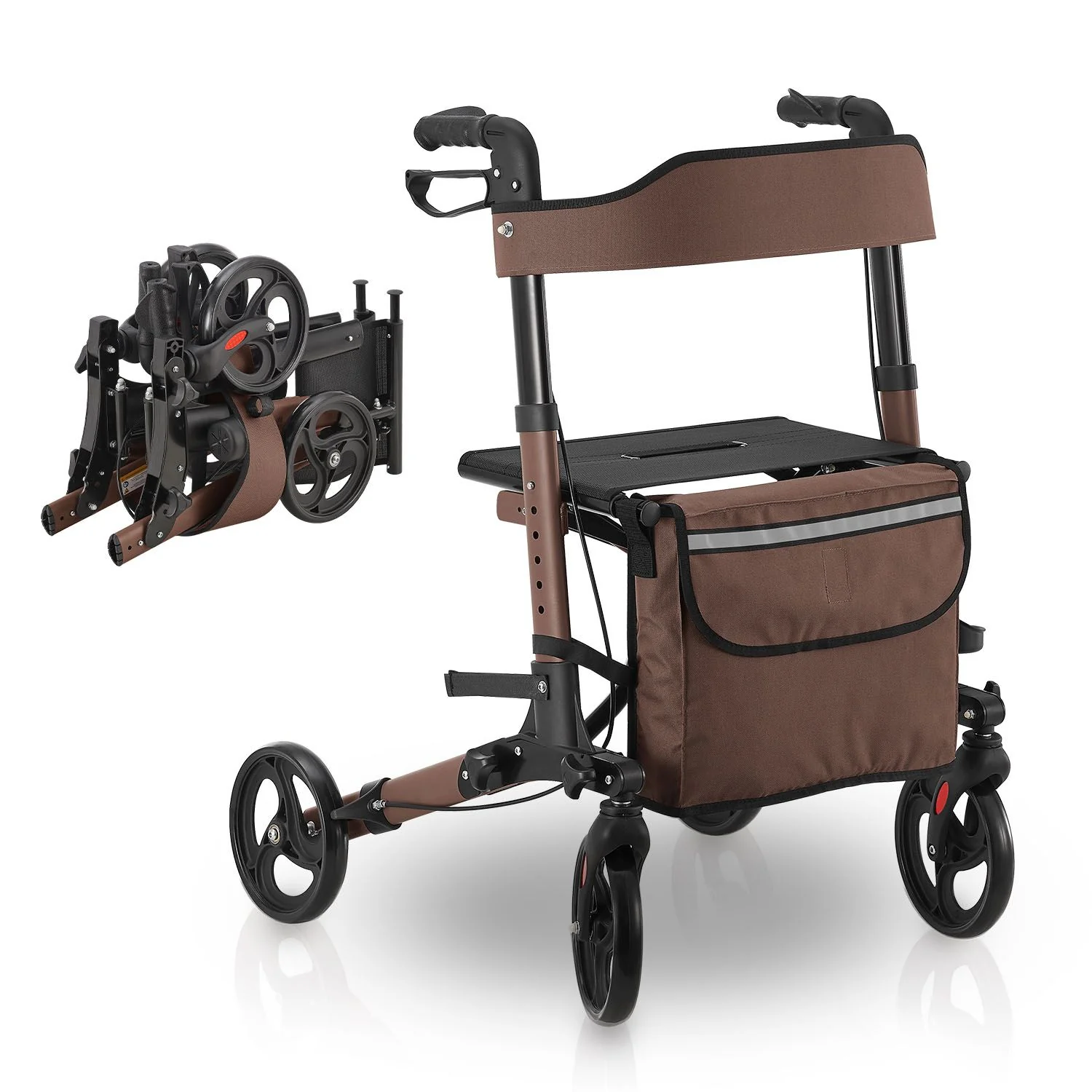 Aluminium Rollator Vital mit Sitz - Image 41