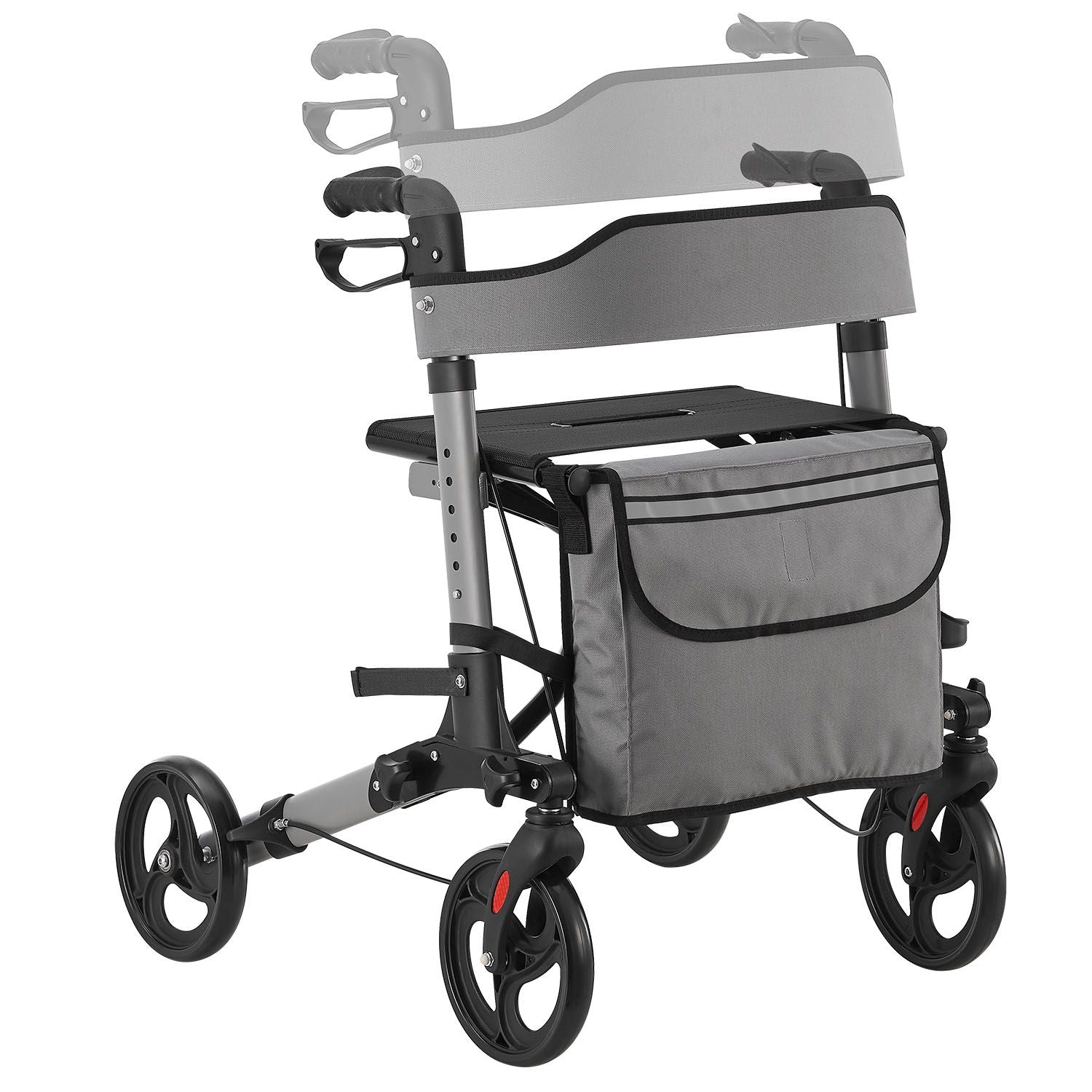 Aluminium Rollator Vital mit Sitz - Image 7