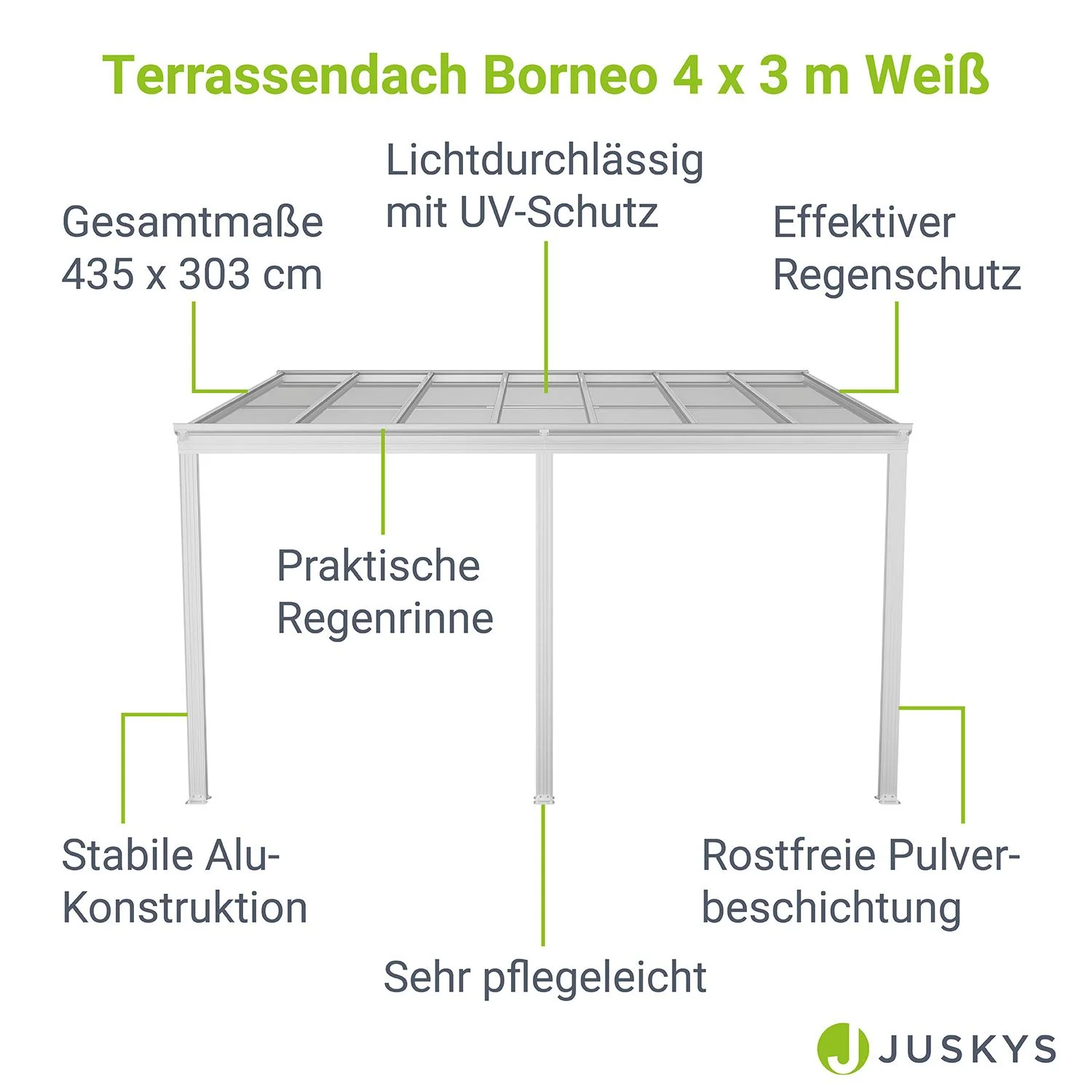 Terrassenüberdachung Borneo - Image 14