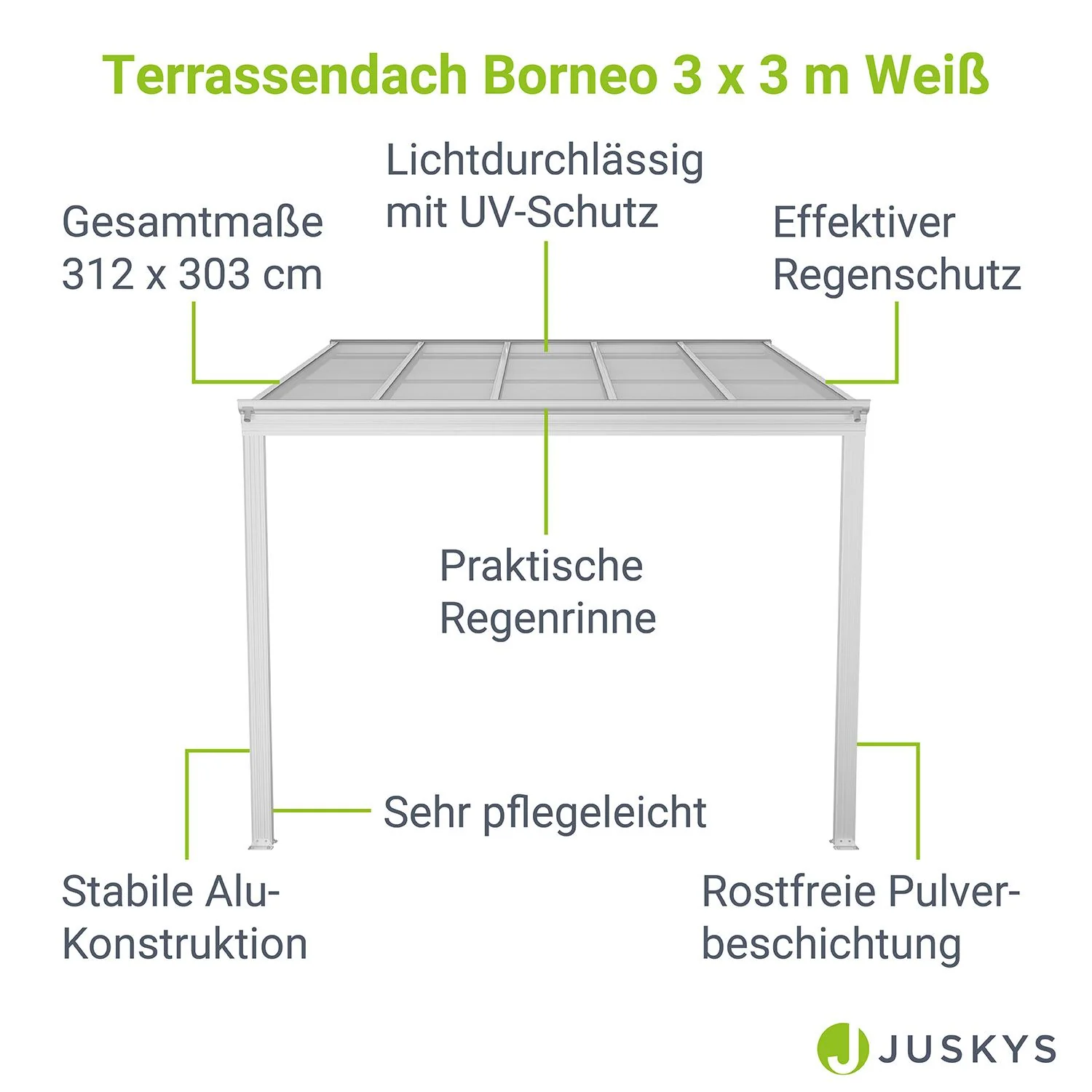 Terrassenüberdachung Borneo - Image 3