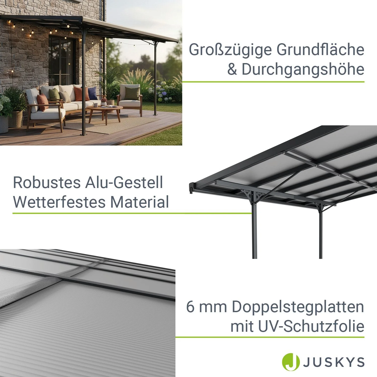 Terrassenüberdachung Borneo - Image 37