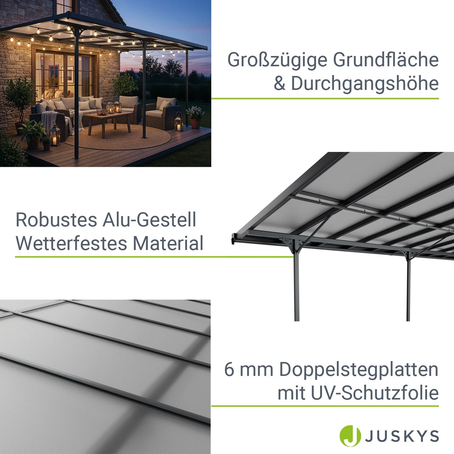 Terrassenüberdachung Borneo - Image 57