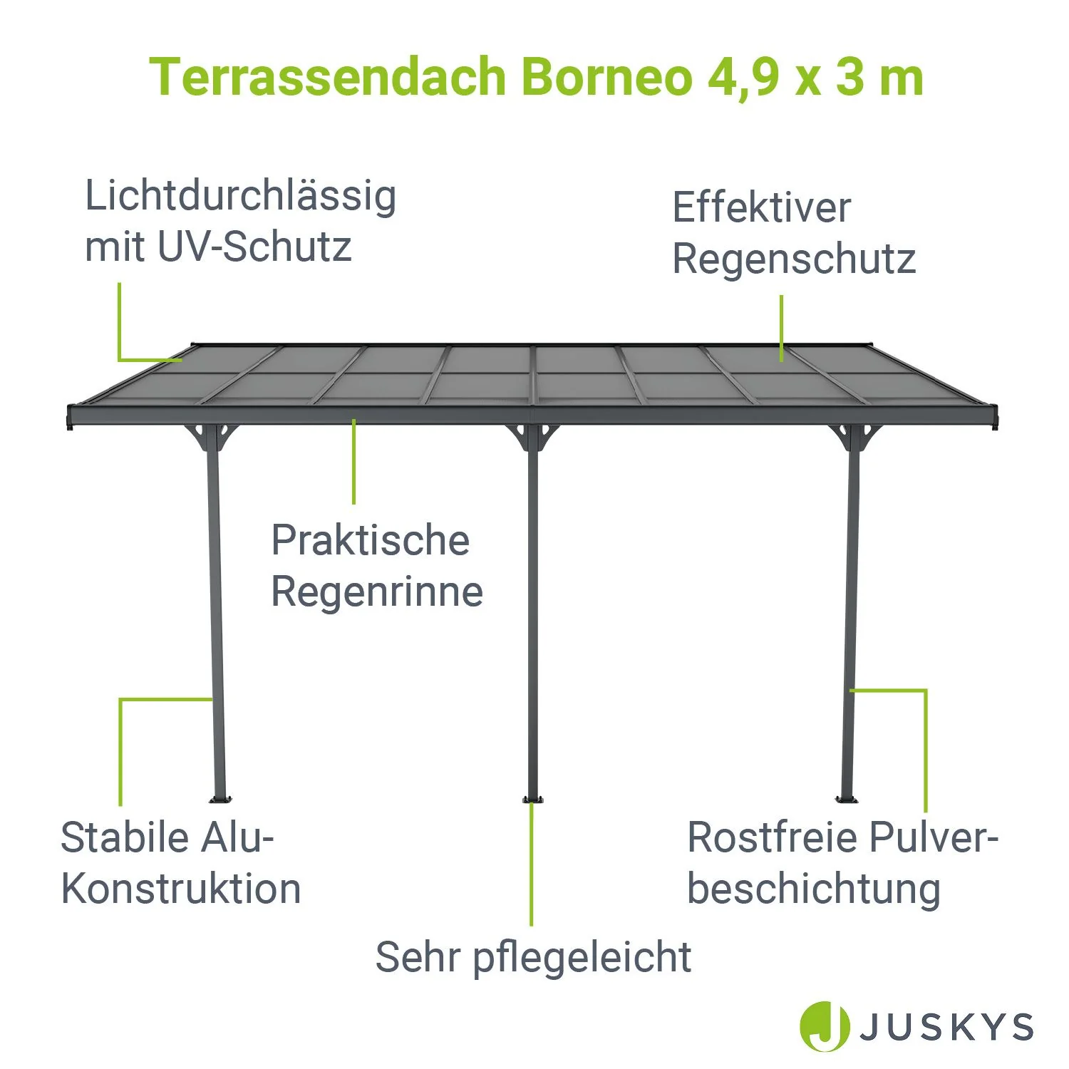 Terrassenüberdachung Borneo - Image 88