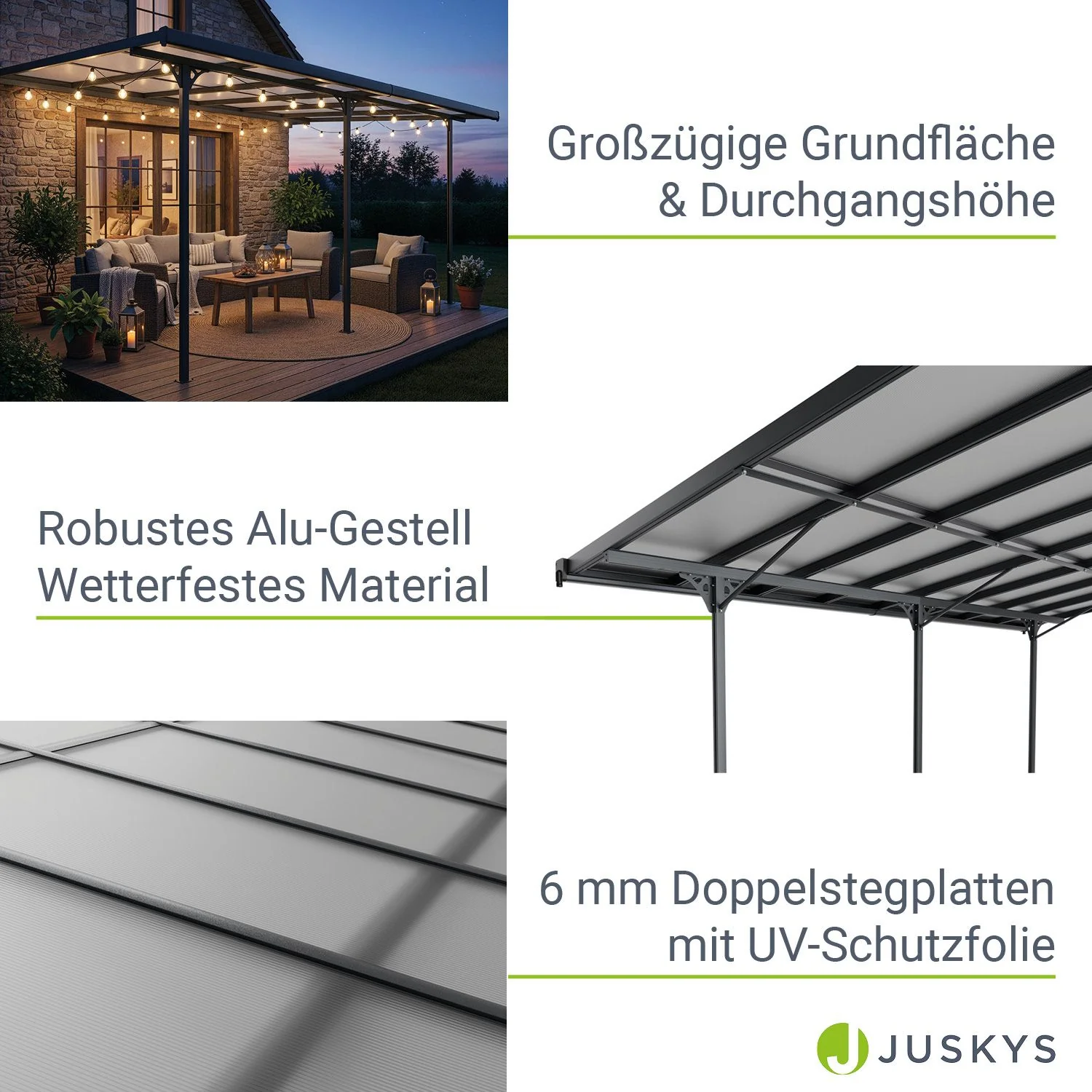 Terrassenüberdachung Borneo - Image 89