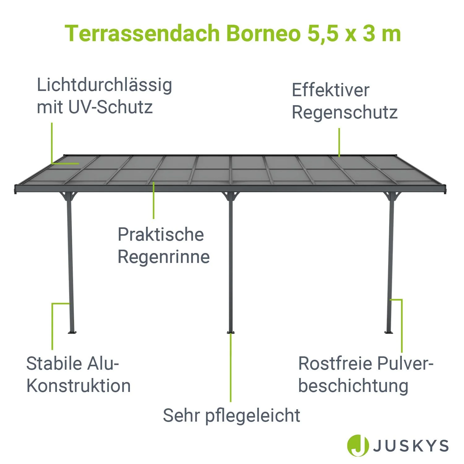 Terrassenüberdachung Borneo - Image 99
