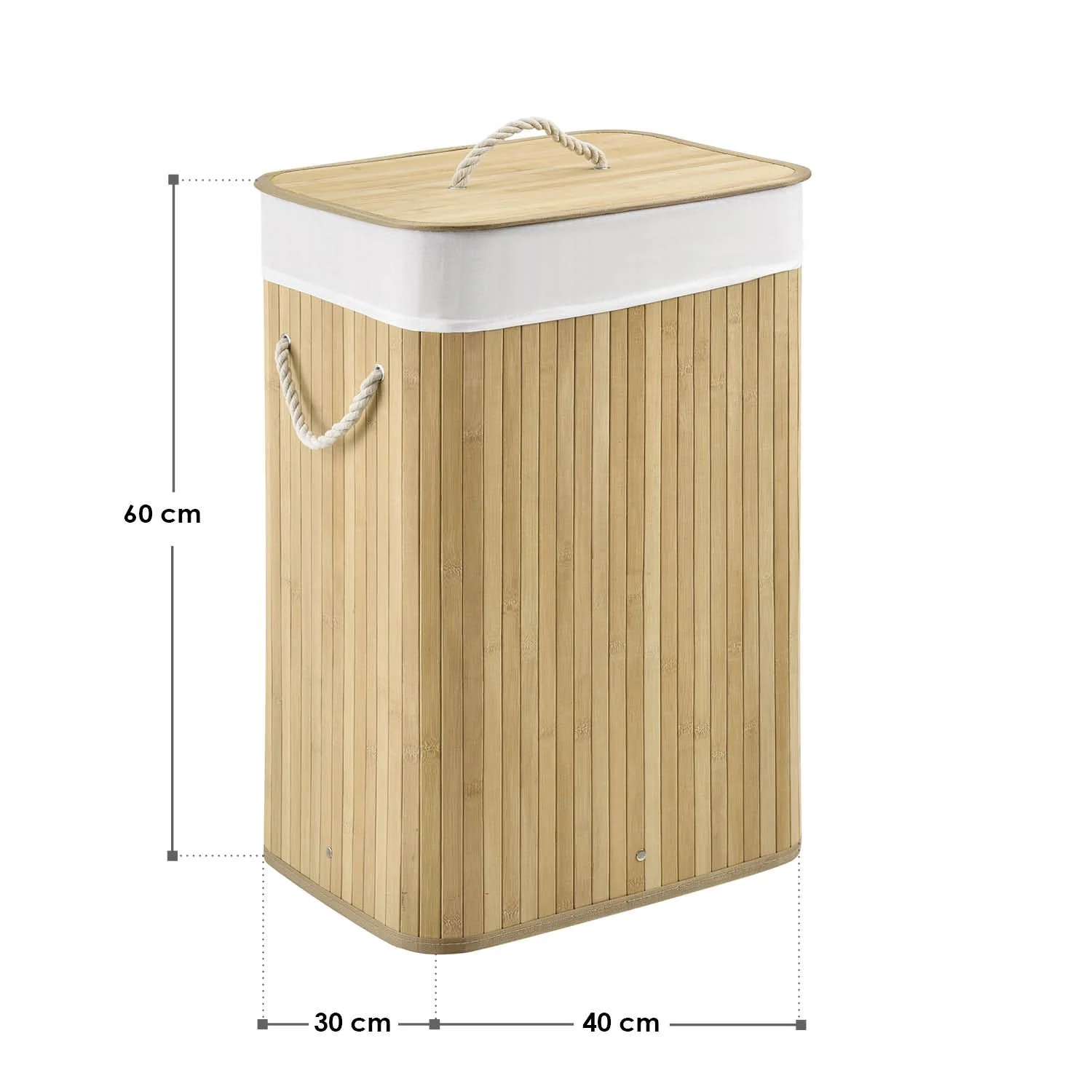 Bambus Wäschekorb Curly - Image 11