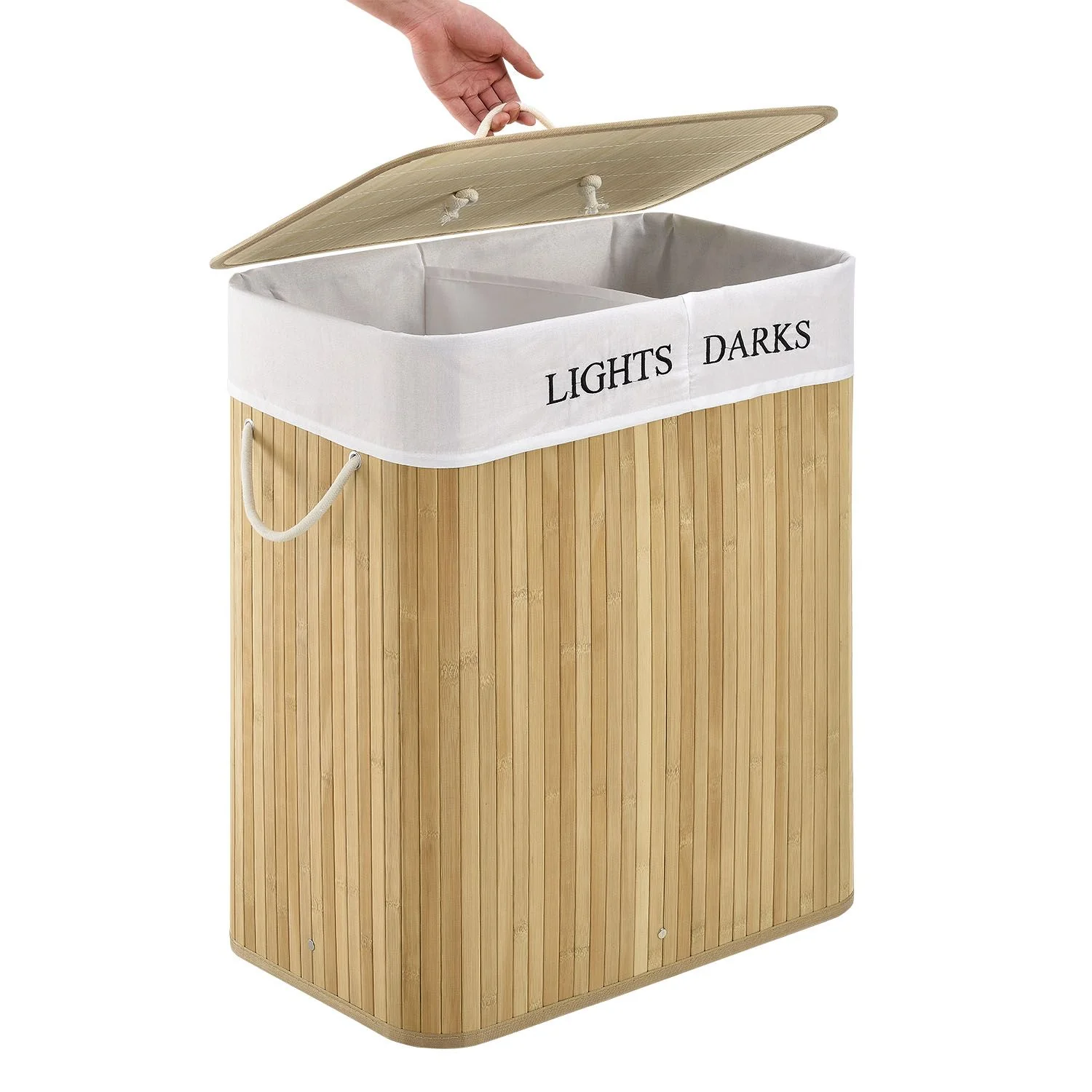 Bambus Wäschekorb Curly - Image 29