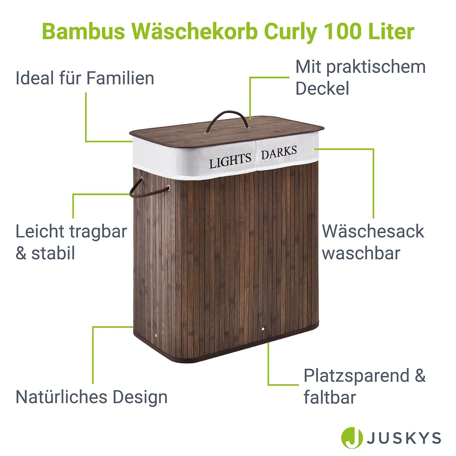 Bambus Wäschekorb Curly - Image 36