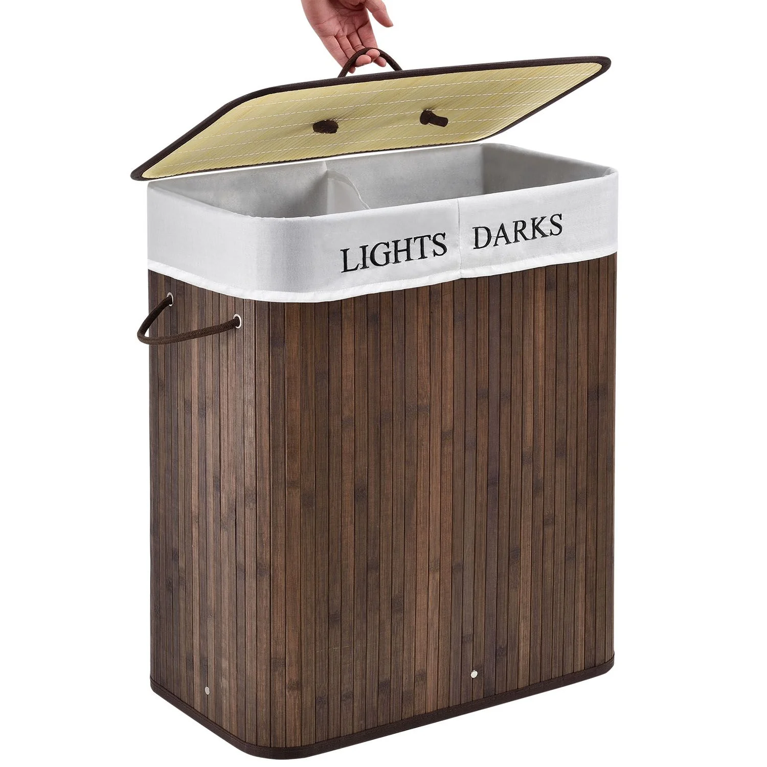 Bambus Wäschekorb Curly - Image 40