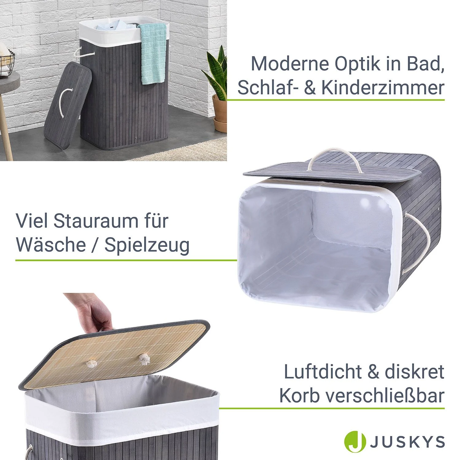 Bambus Wäschekorb Curly - Image 48