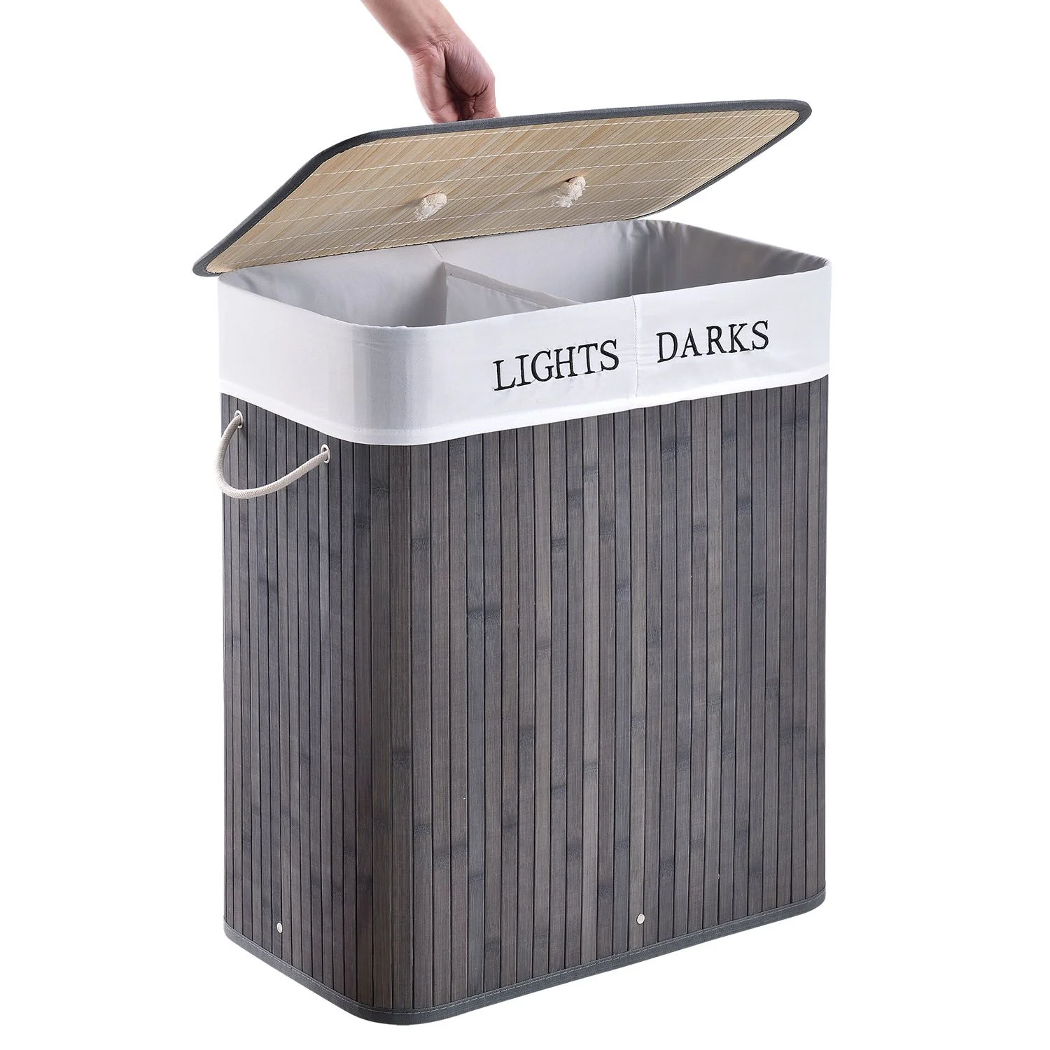 Bambus Wäschekorb Curly - Image 62