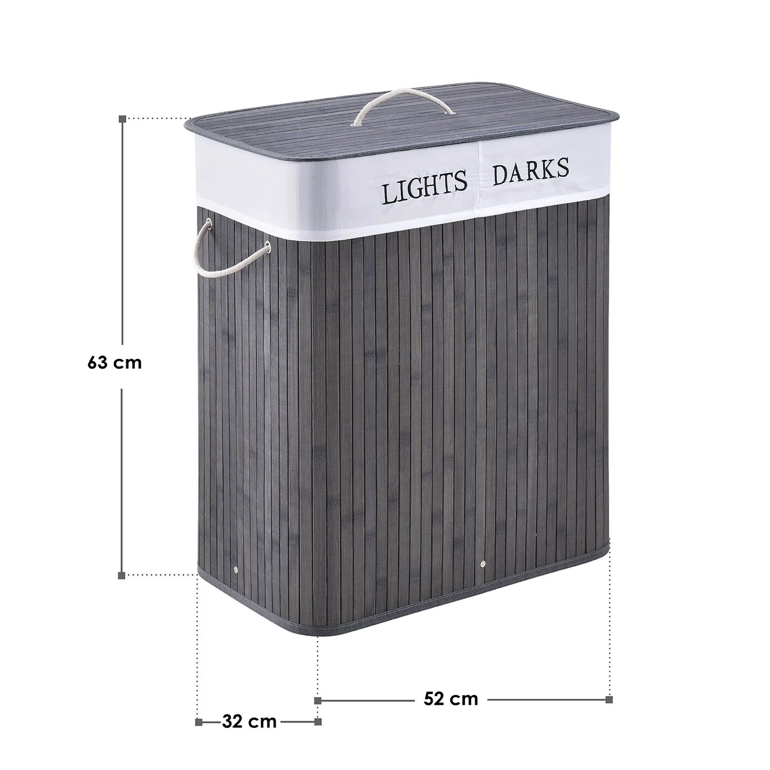 Bambus Wäschekorb Curly - Image 66