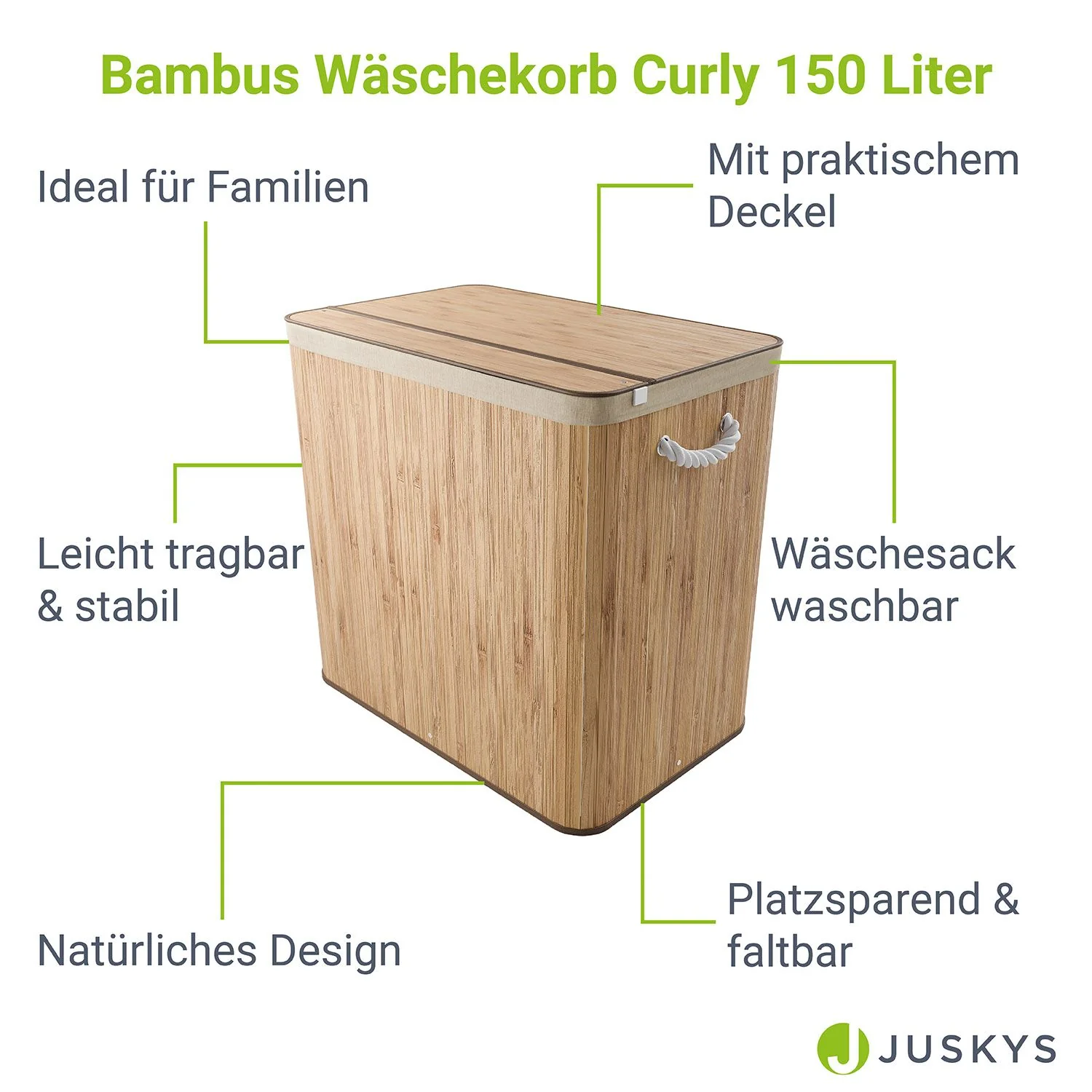Bambus Wäschekorb Curly - Image 69