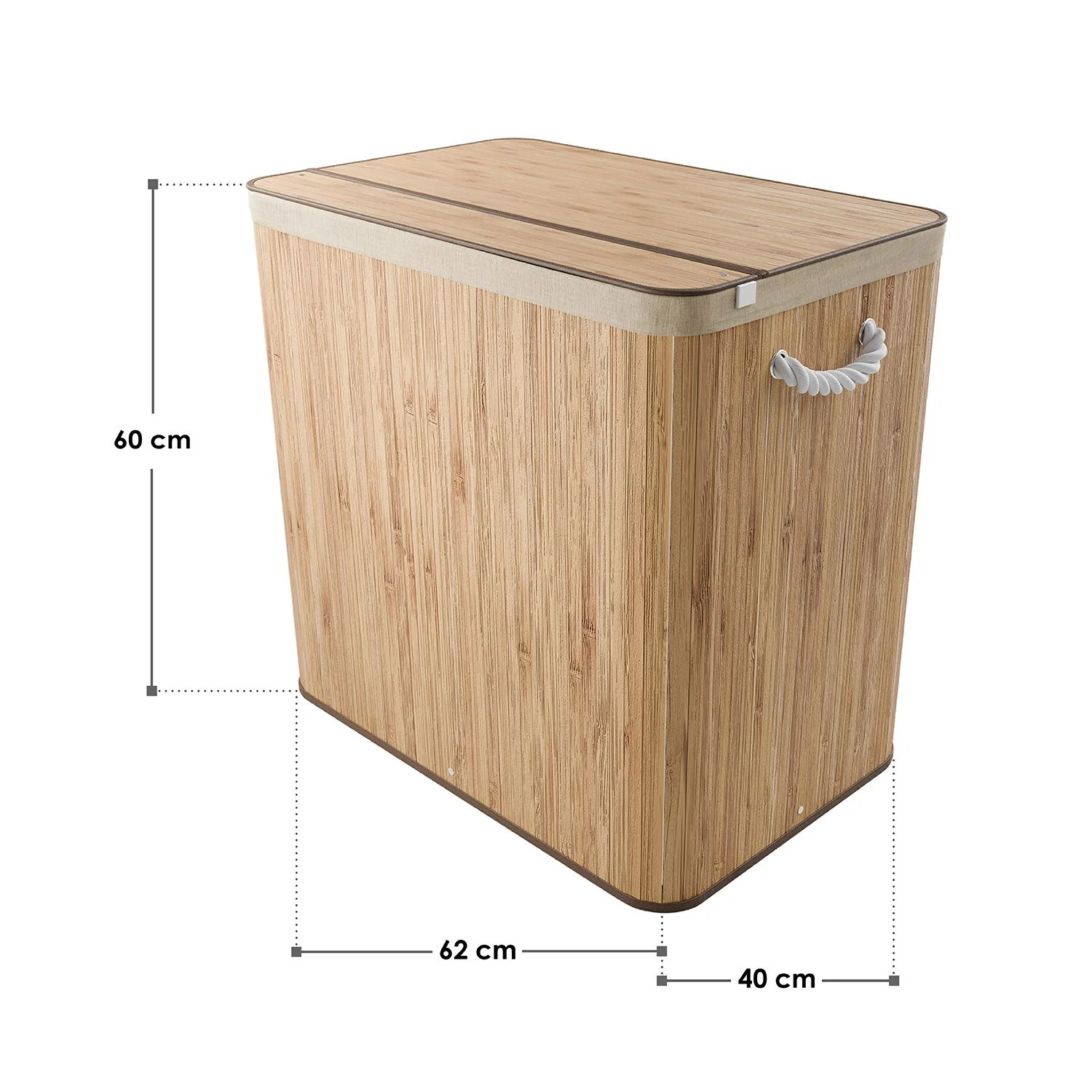 Bambus Wäschekorb Curly - Image 77