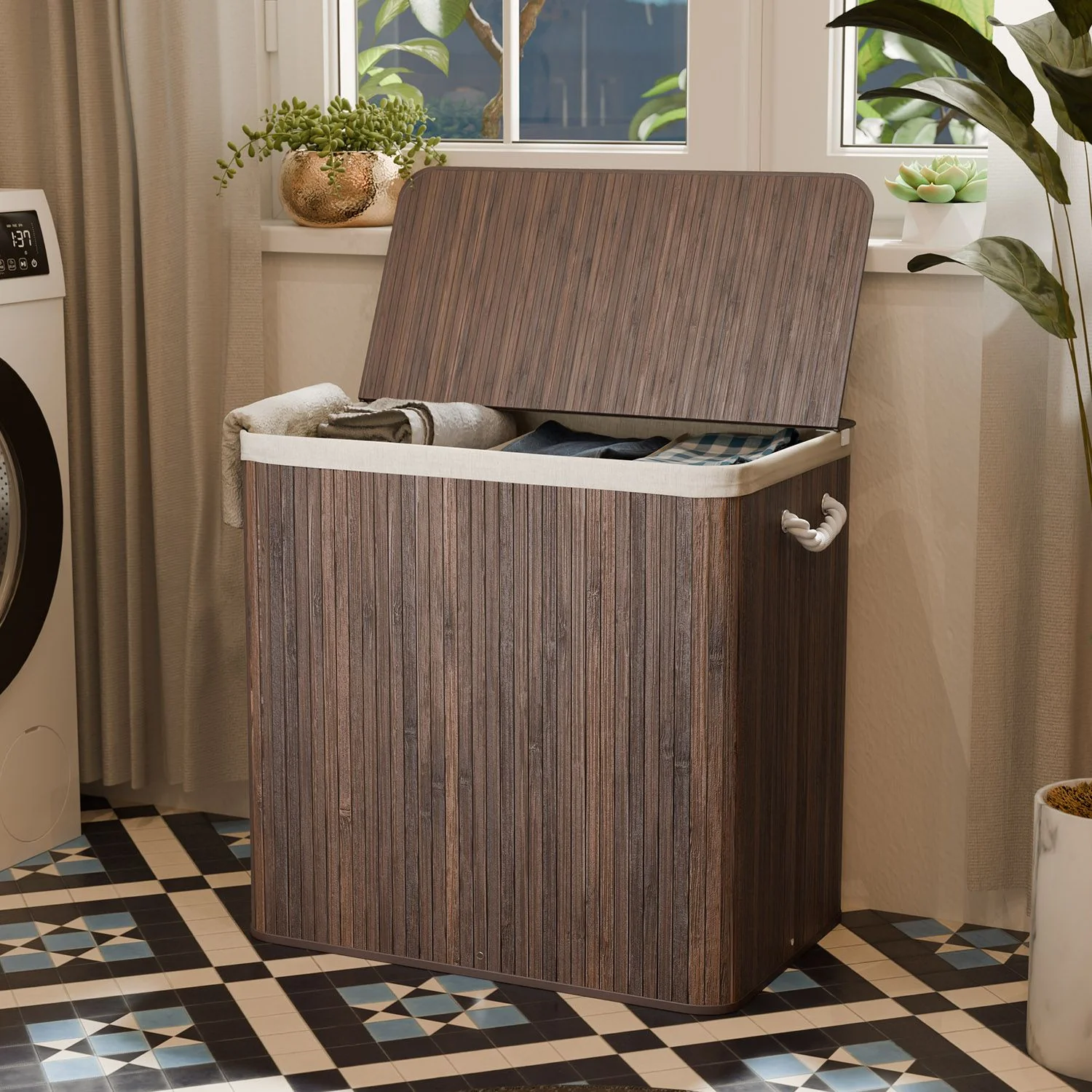 Bambus Wäschekorb Curly - Image 79