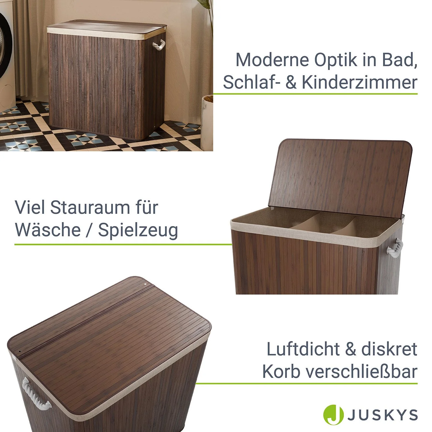 Bambus Wäschekorb Curly - Image 81