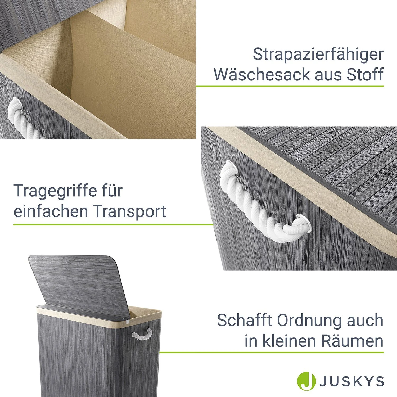 Bambus Wäschekorb Curly - Image 93