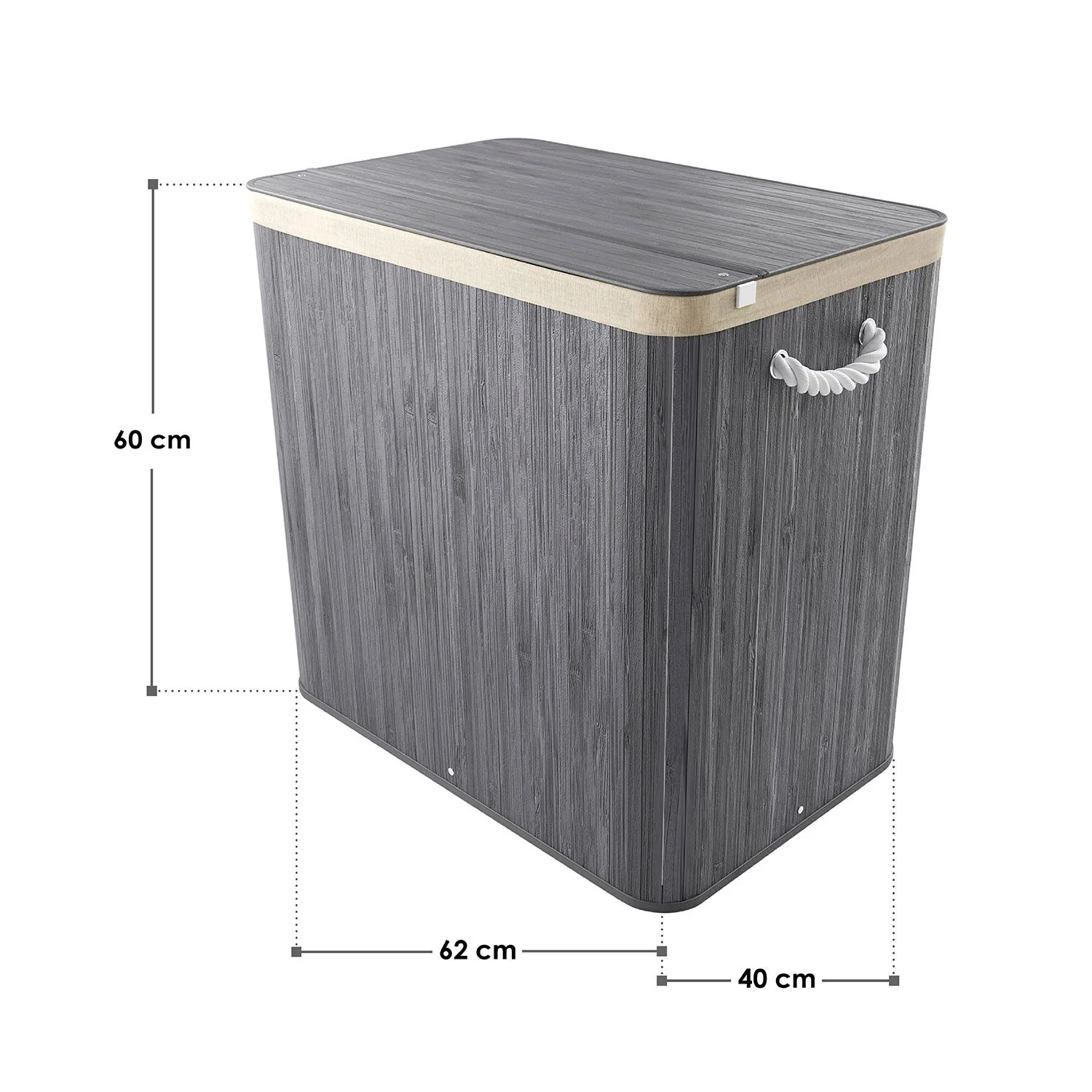 Bambus Wäschekorb Curly - Image 99