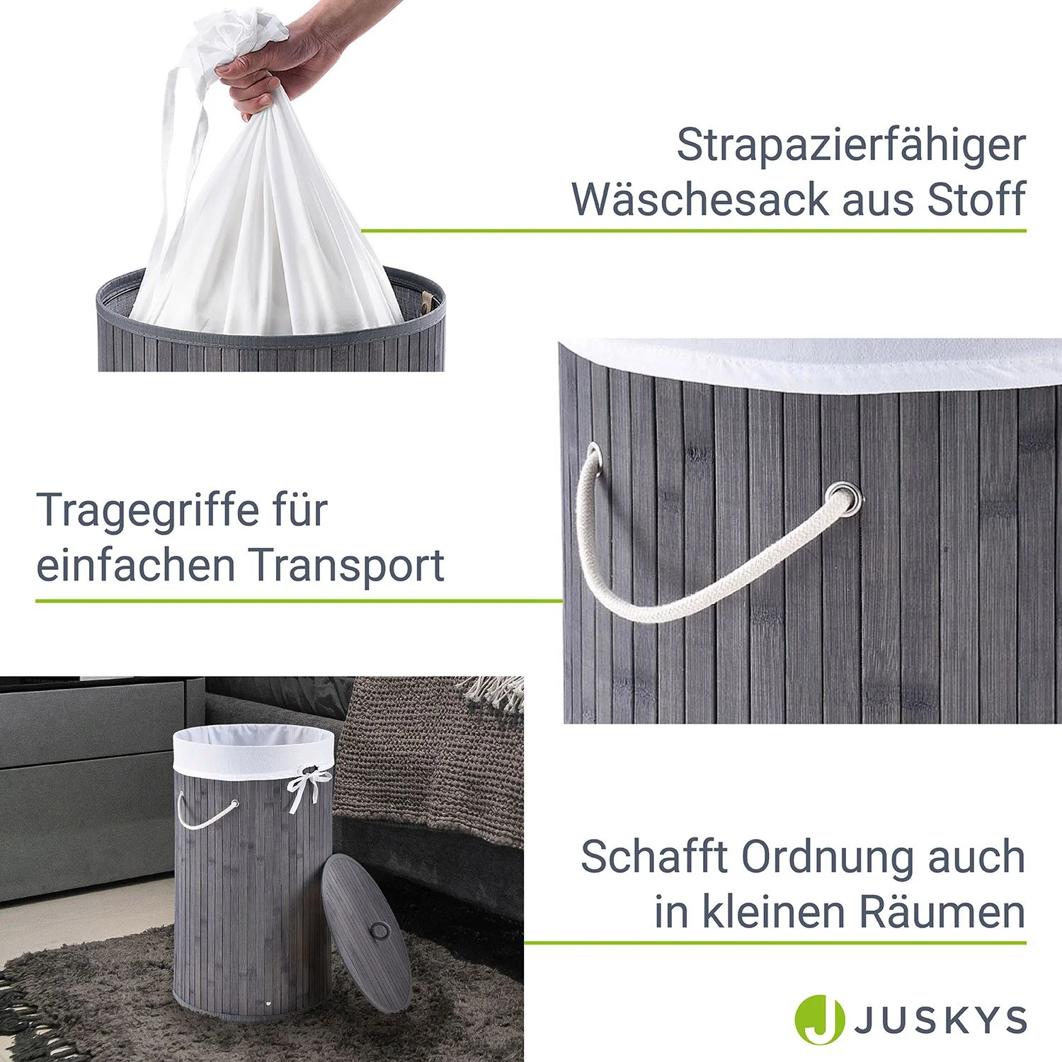 Bambus Wäschekorb Curly-Round - Image 27