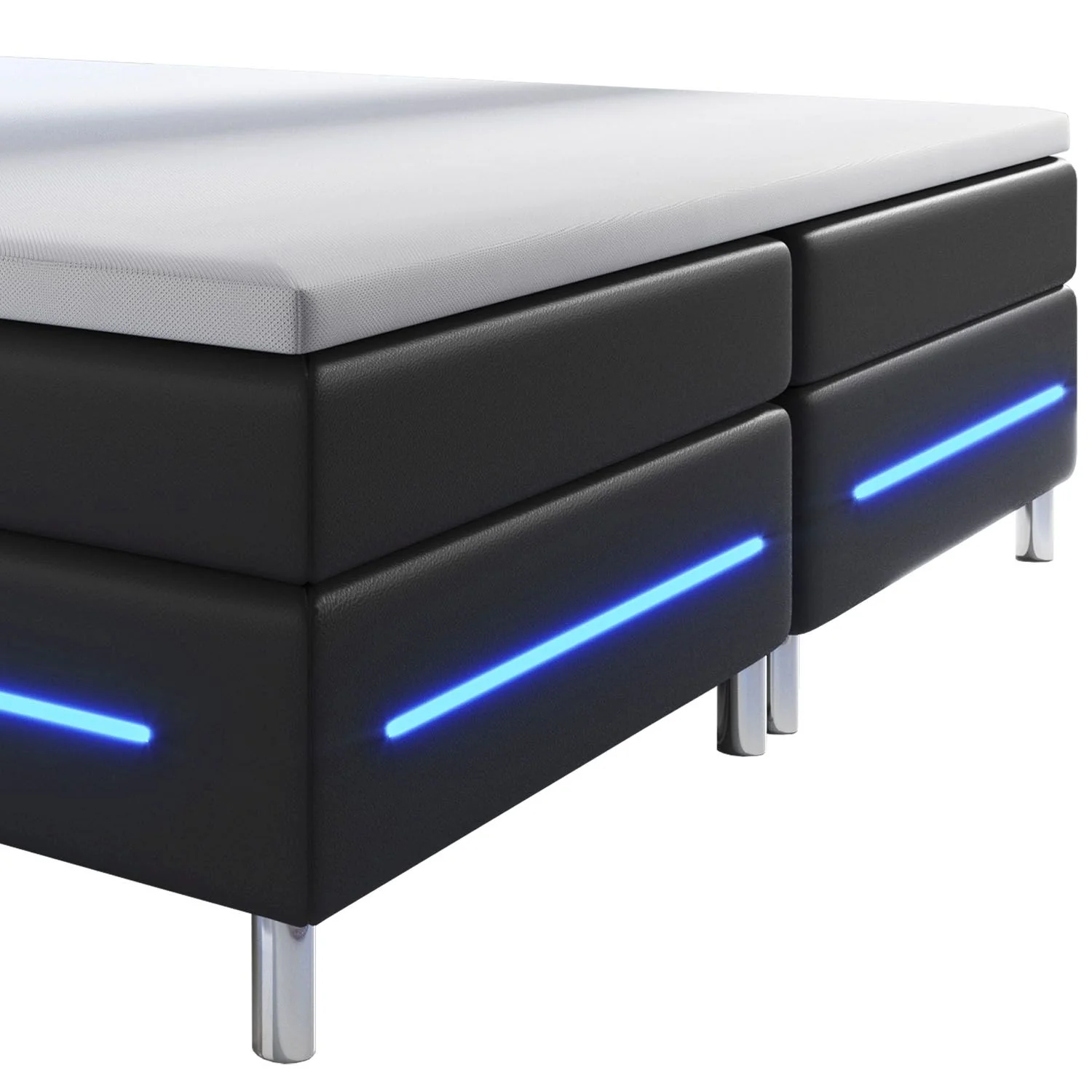 Boxspringbett Norfolk - Kunstleder - Image 46