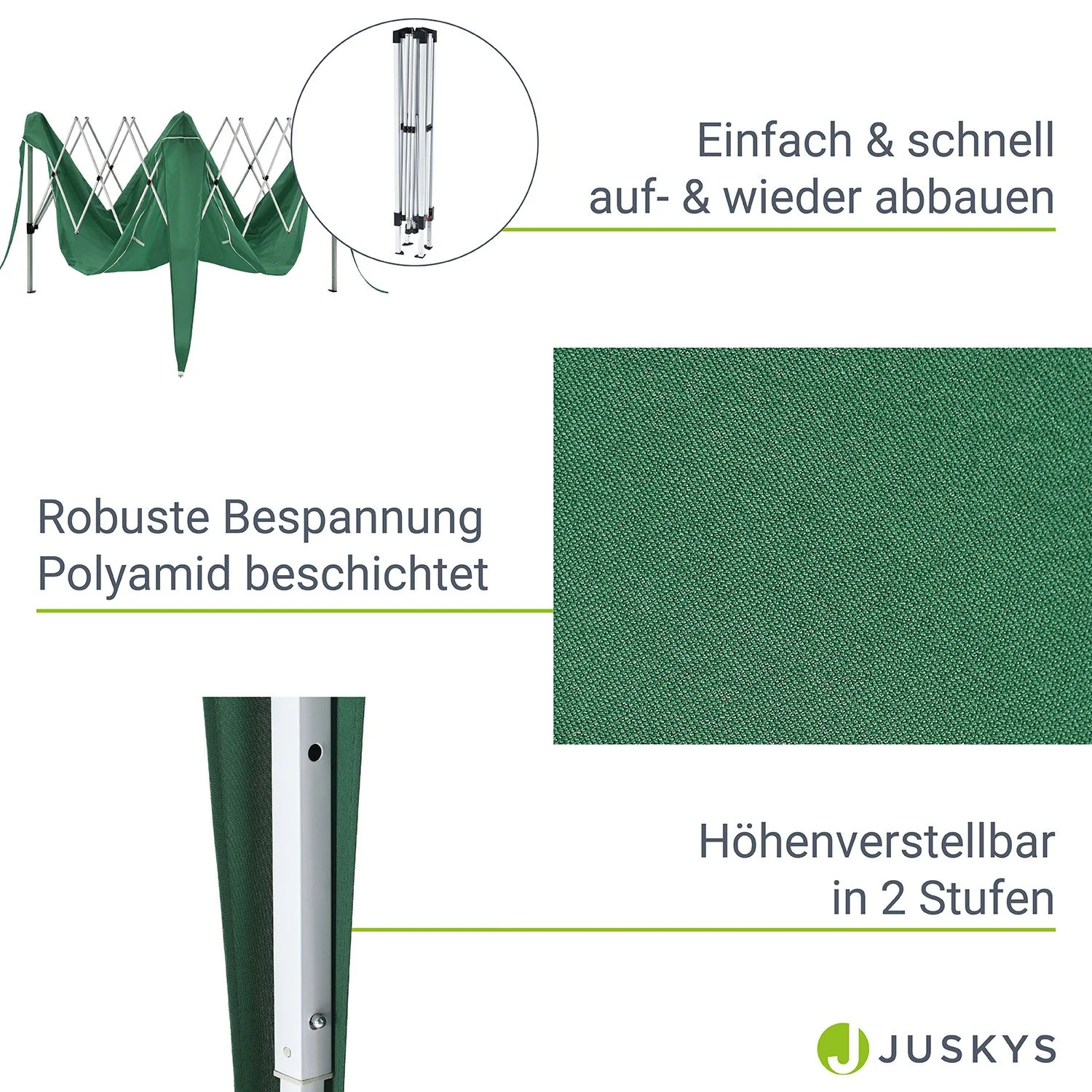 Faltpavillon Vivara 3x3 m - Image 14
