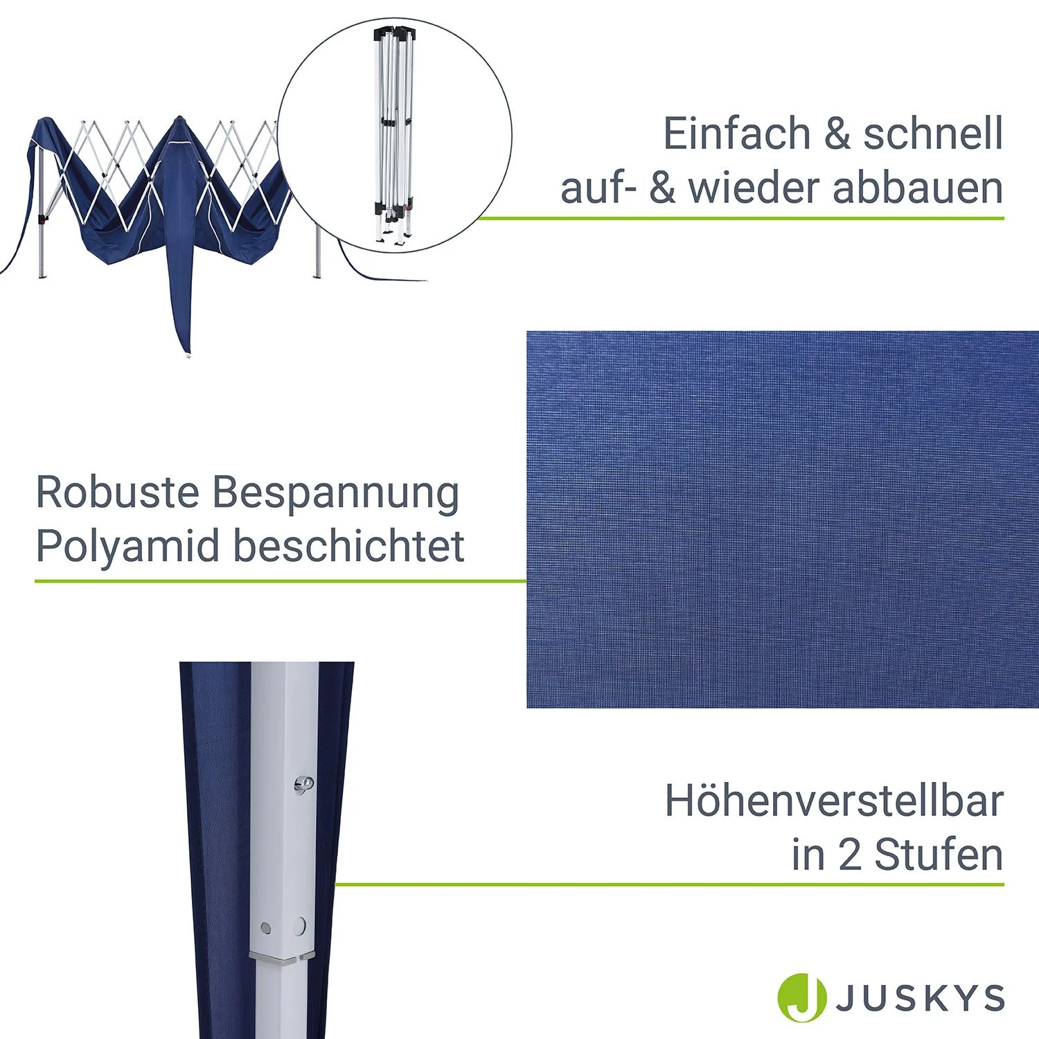 Faltpavillon Vivara 3x3 m - Image 24