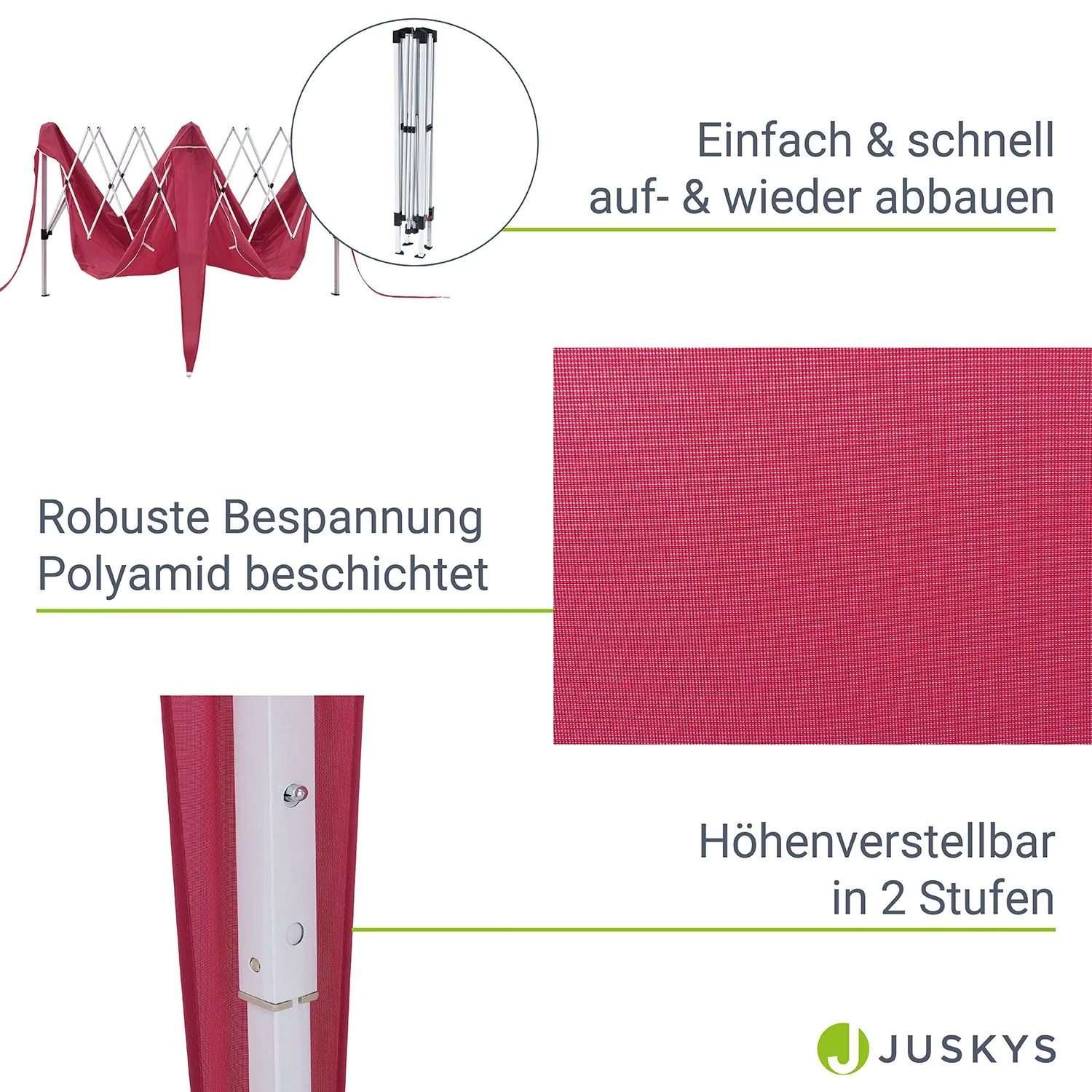 Faltpavillon Vivara 3x3 m - Image 34