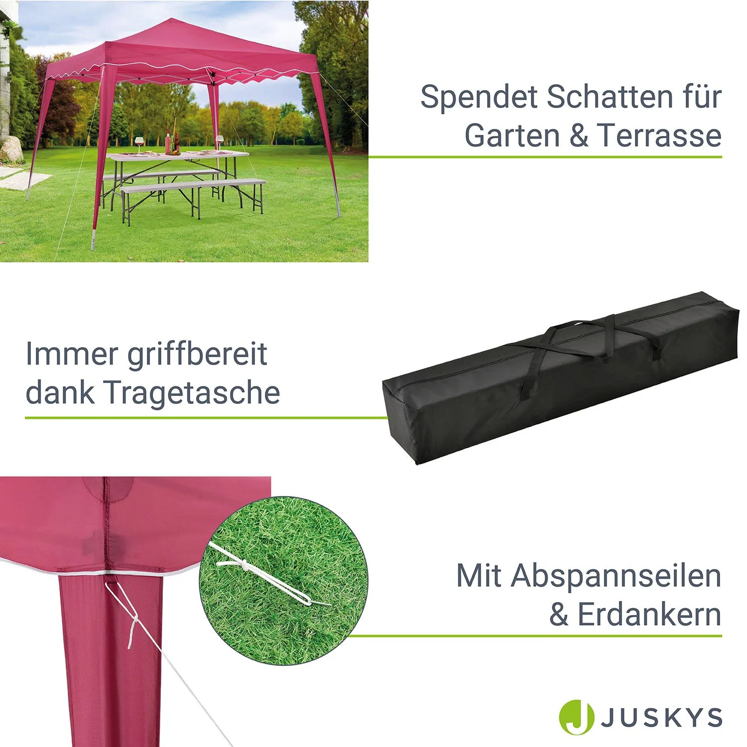 Faltpavillon Vivara 3x3 m - Image 35