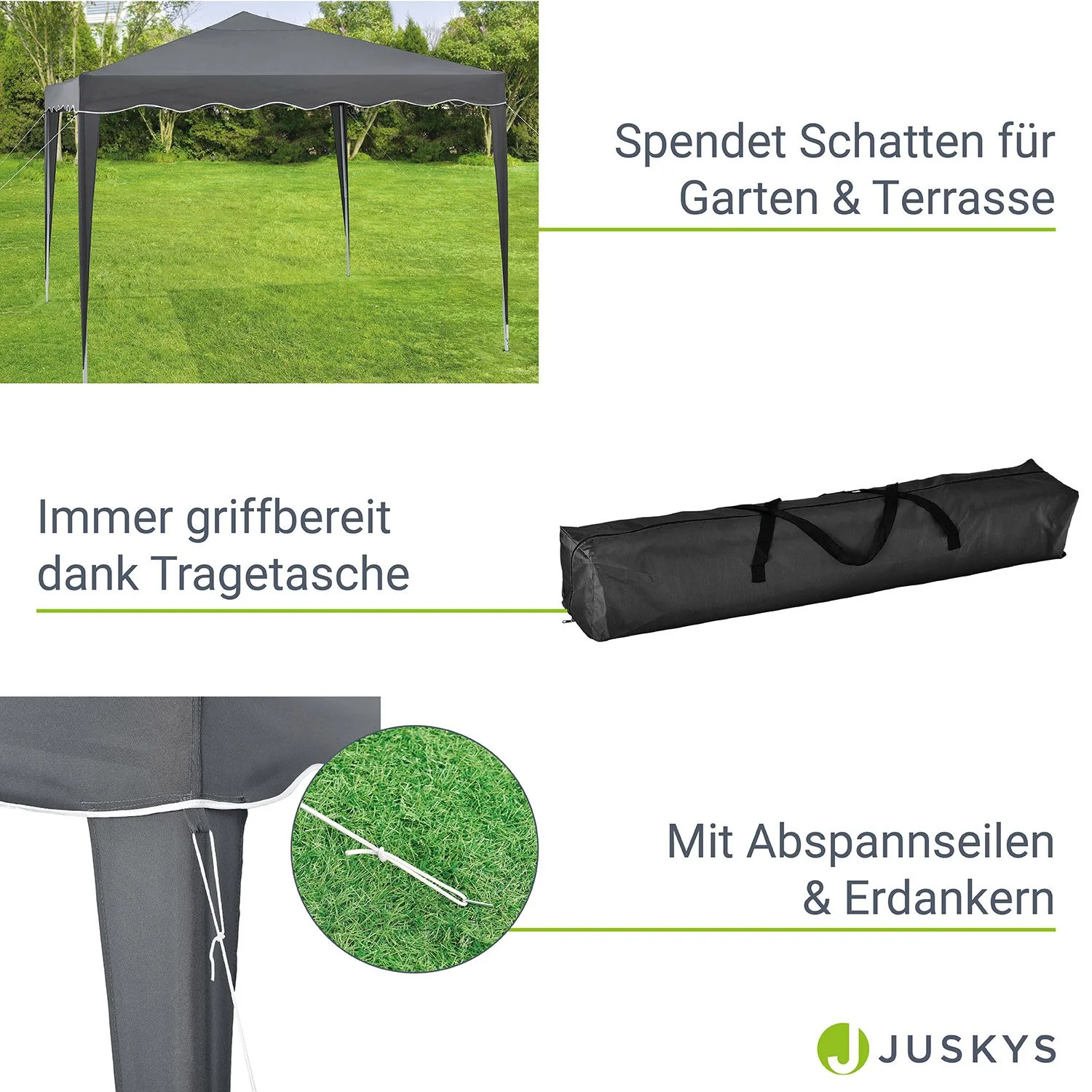 Faltpavillon Vivara 3x3 m - Image 5