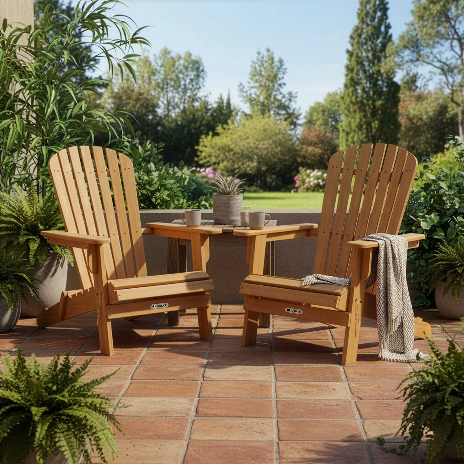 Gartenliegestuhl klappbar Korfu - Image 12