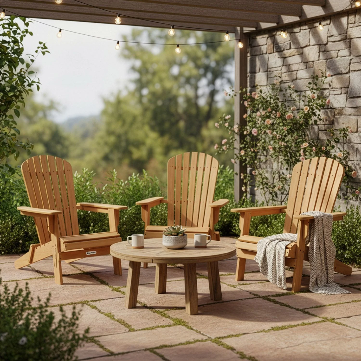 Gartenliegestuhl klappbar Korfu - Image 22