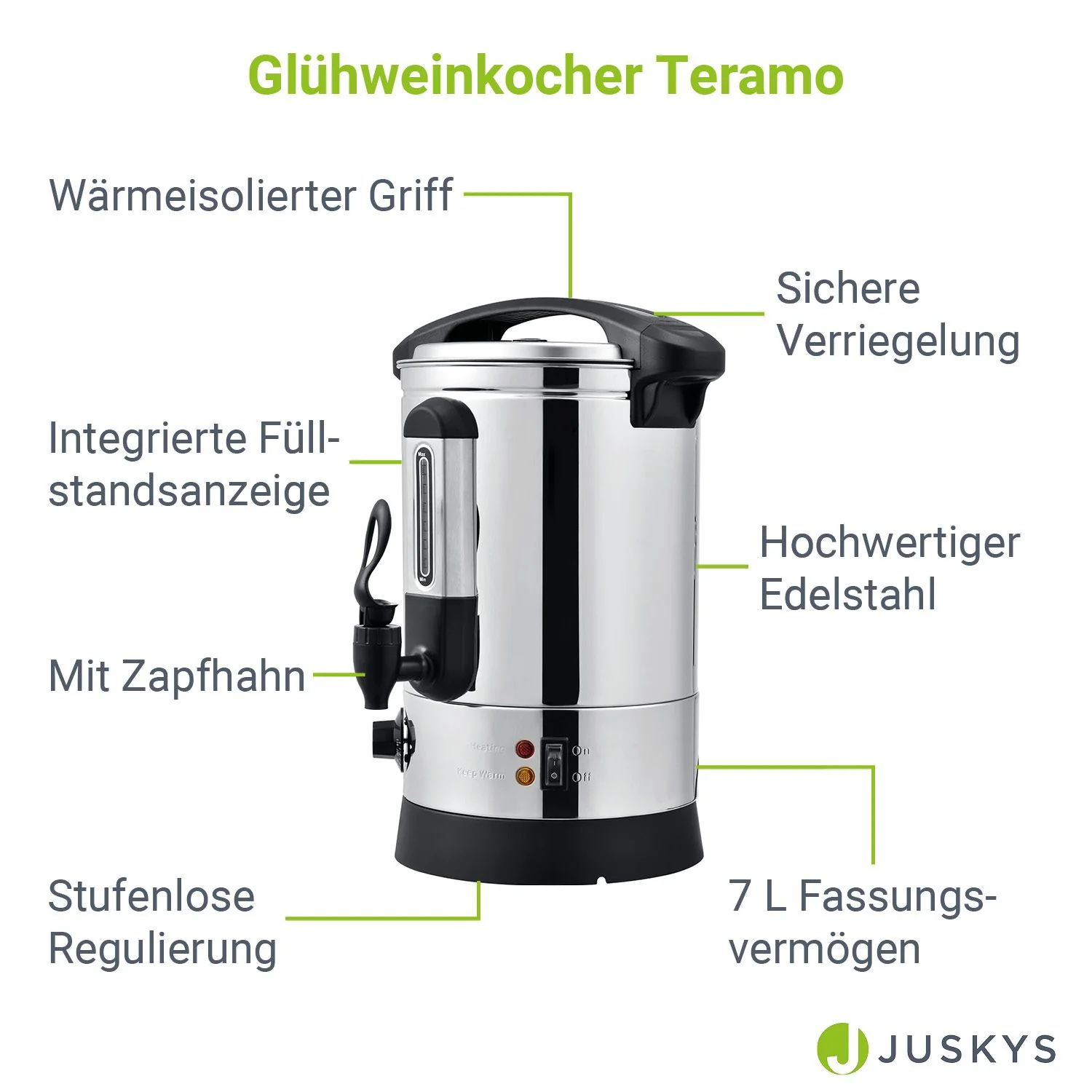 Glühweinkocher Teramo 7l oder 10l - Image 3