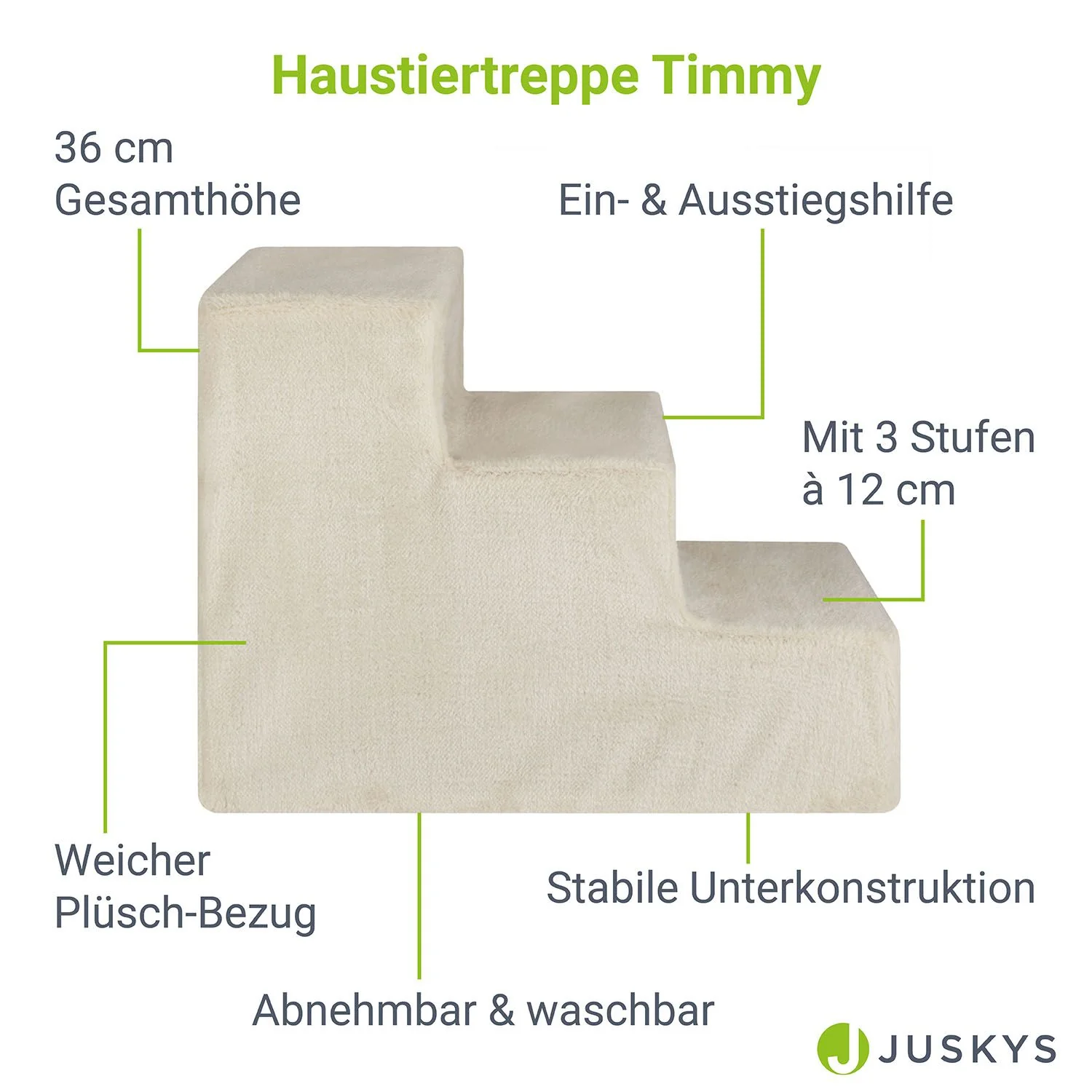 Haustiertreppe Timmy mit 3 Stufen - Image 16