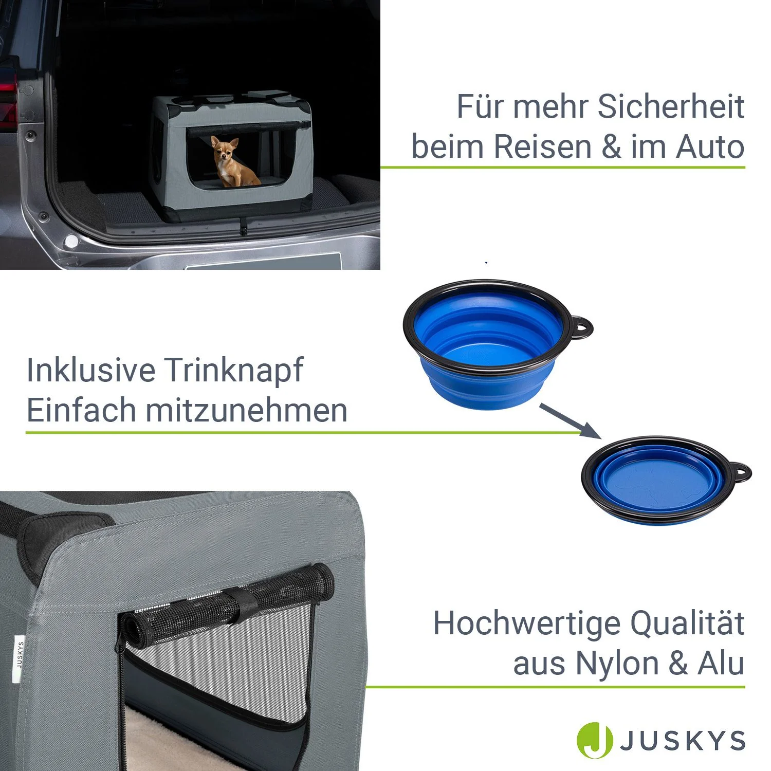 Hundebox Auto faltbar Lassie - Image 4