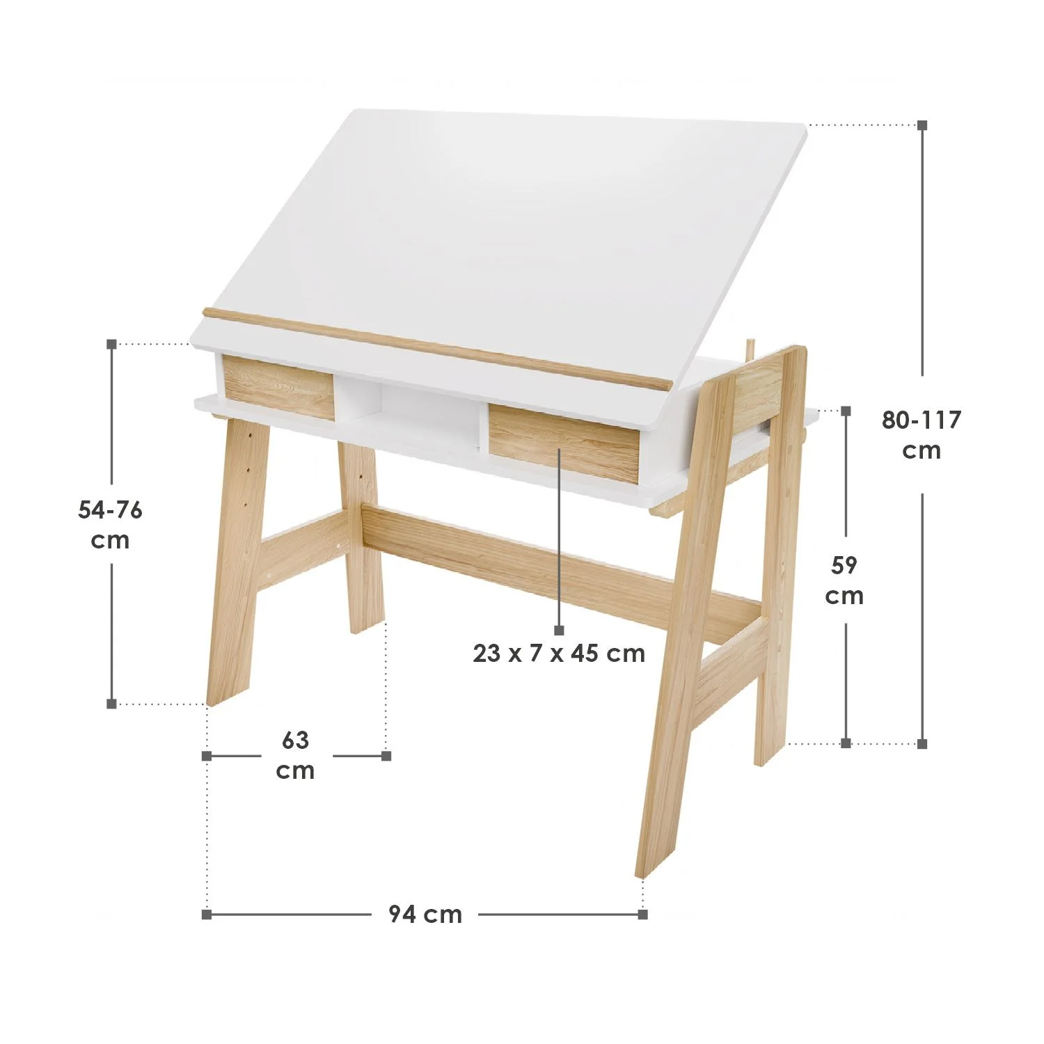 Kinder Schreibtisch Fietje - Image 20