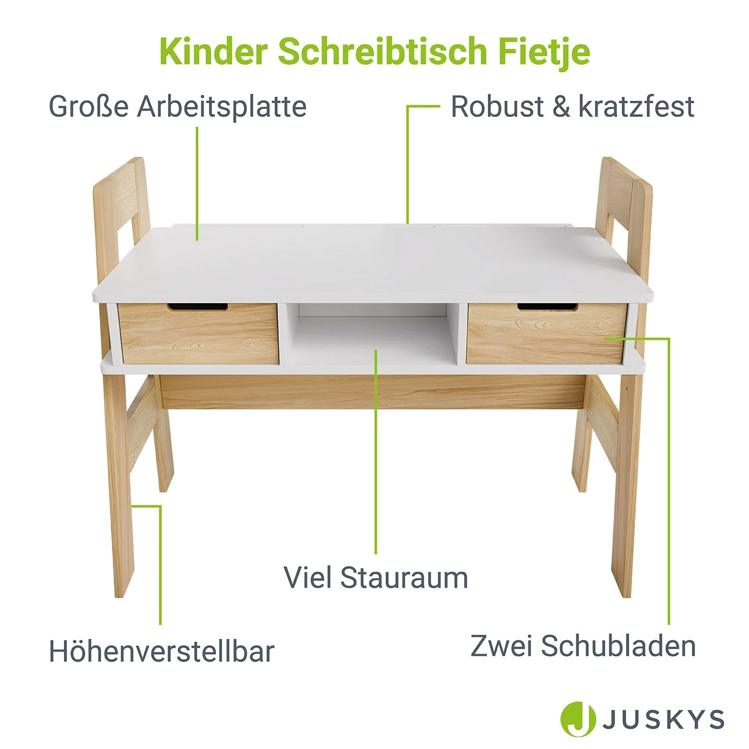 Kinder Schreibtisch Fietje - Image 3
