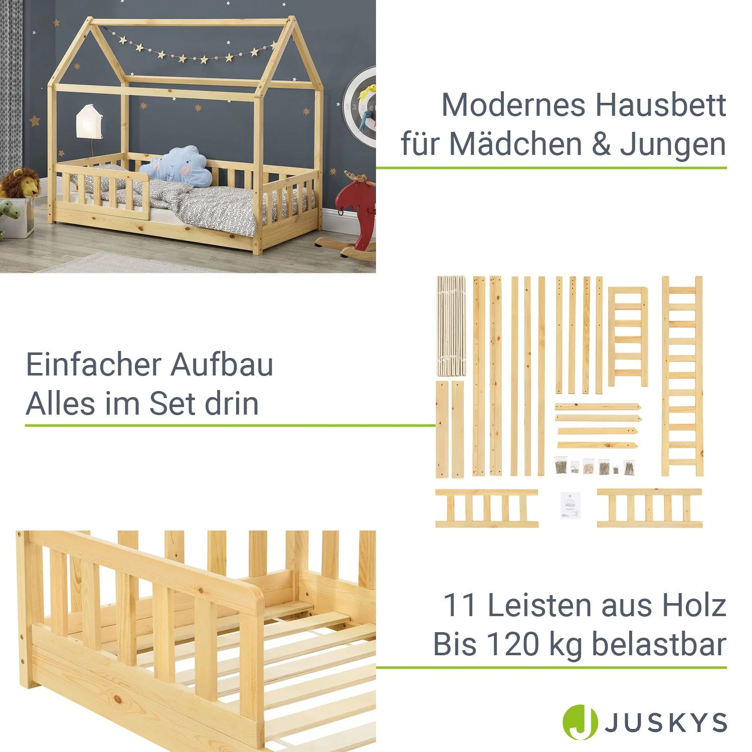 Kinderbett Marli 80 x 160 cm - Image 14