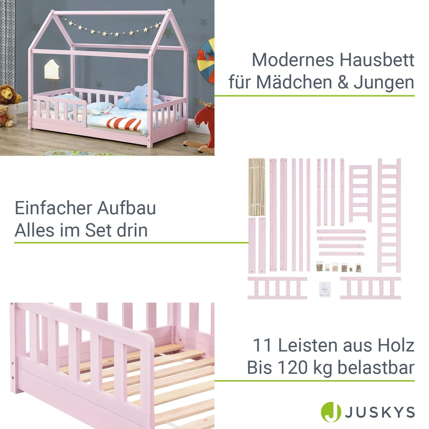 Kinderbett Marli 80 x 160 cm - Image 24