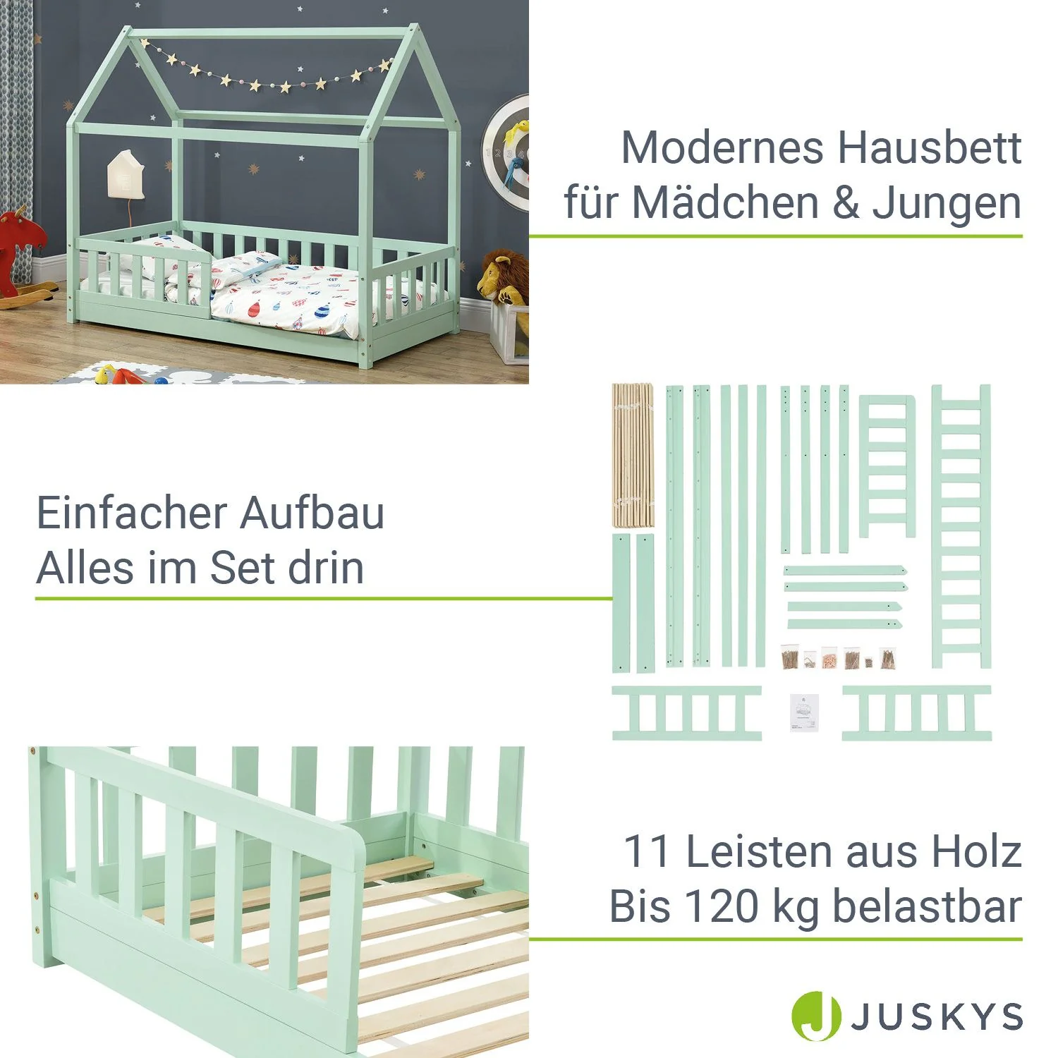 Kinderbett Marli 80 x 160 cm - Image 34