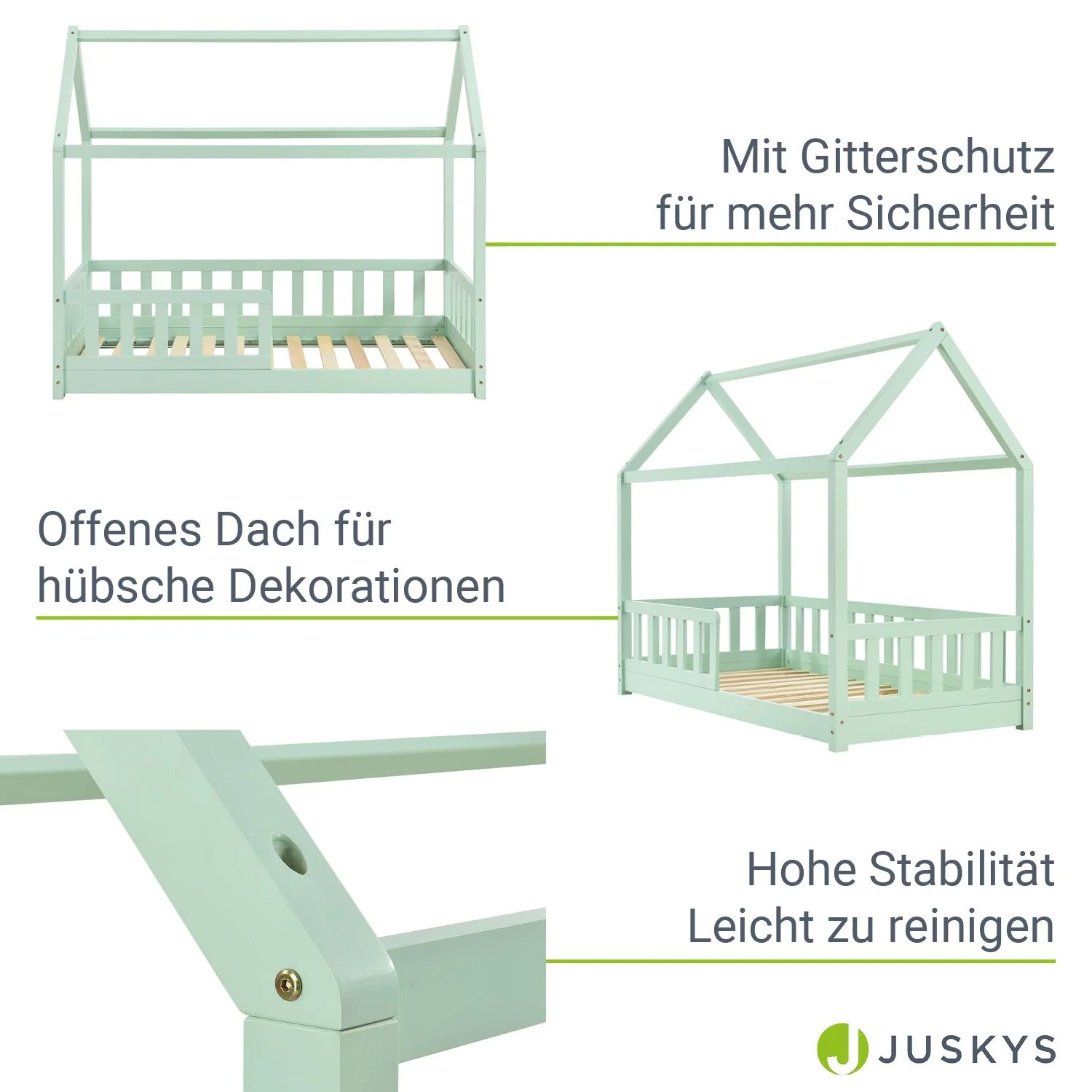 Kinderbett Marli 80 x 160 cm - Image 35