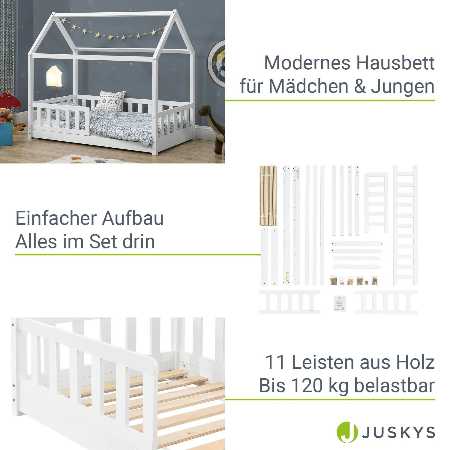 Kinderbett Marli 80 x 160 cm - Image 4