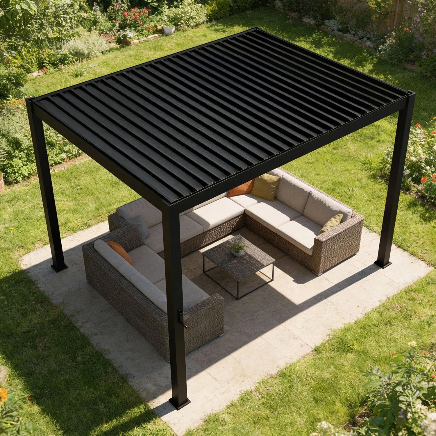 Pergola Lamellendach Tahiti - Image 12