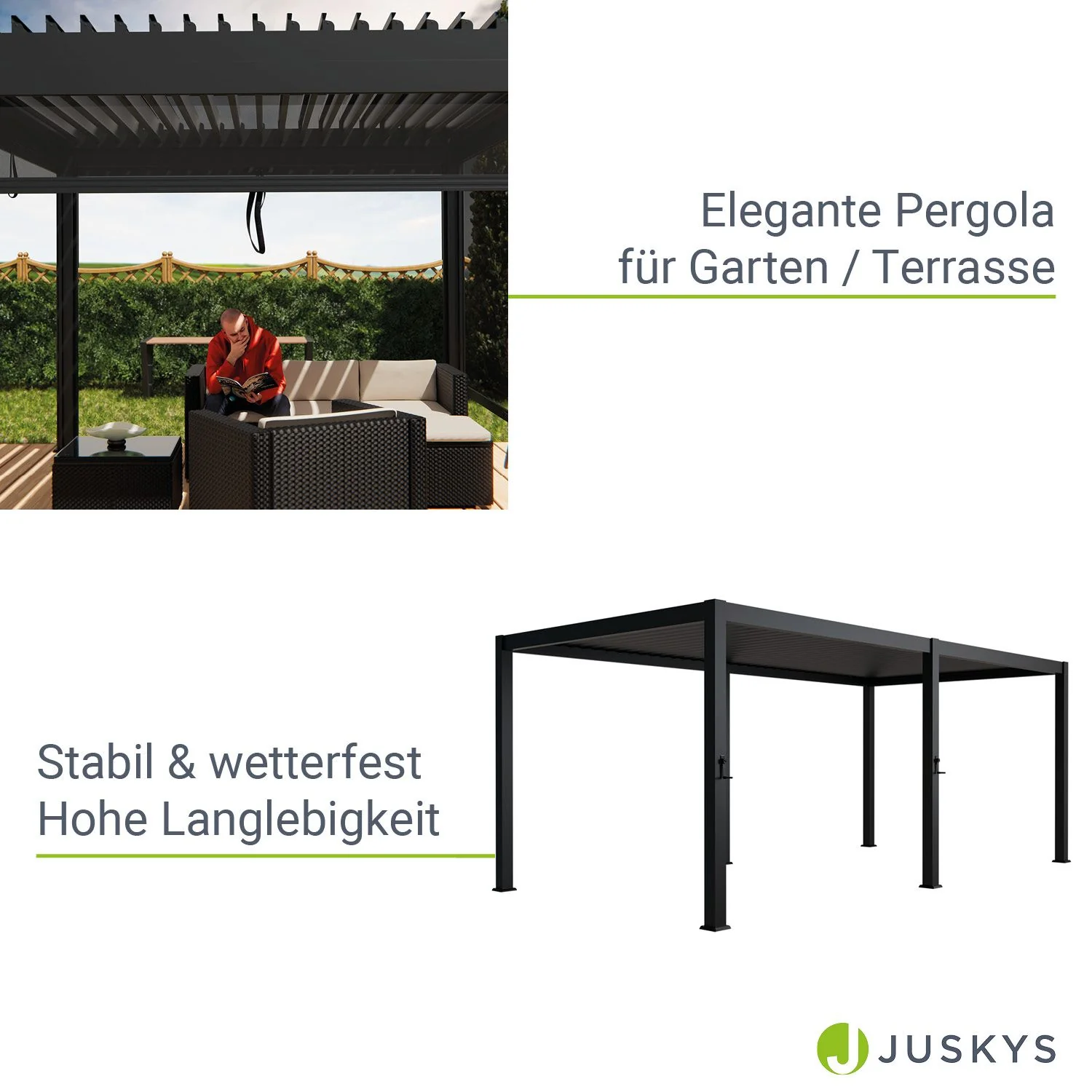 Pergola Lamellendach Tahiti - Image 24