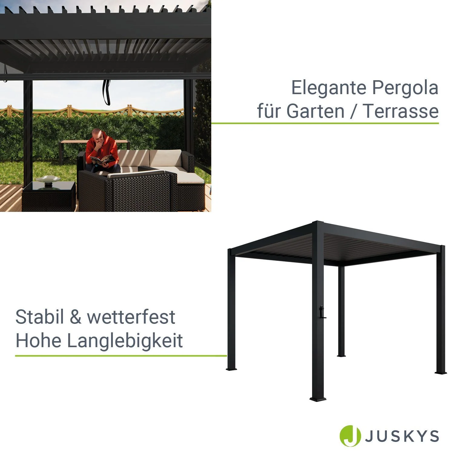 Pergola Lamellendach Tahiti - Image 4